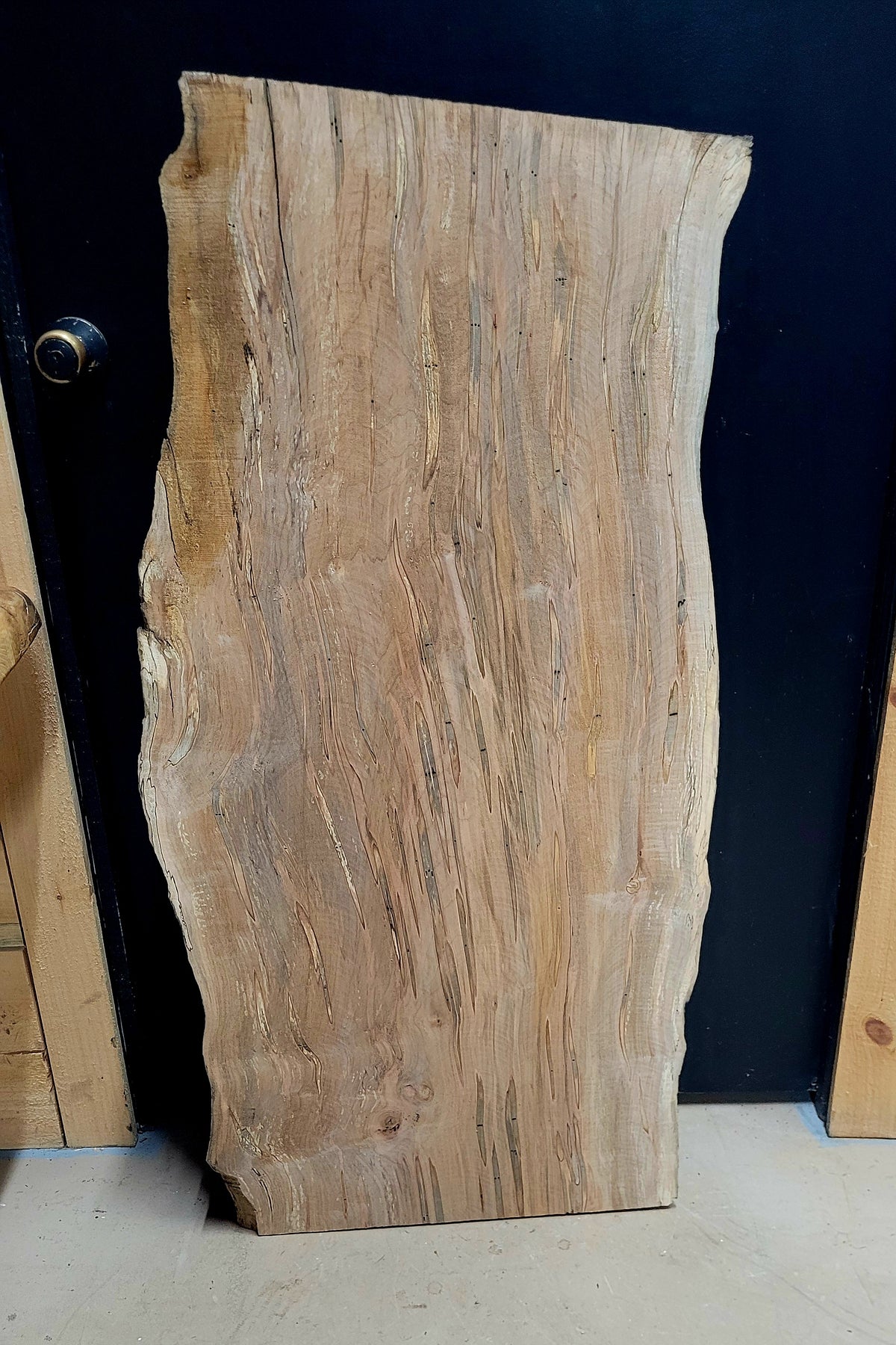 Maple live edge slab #32, view 2