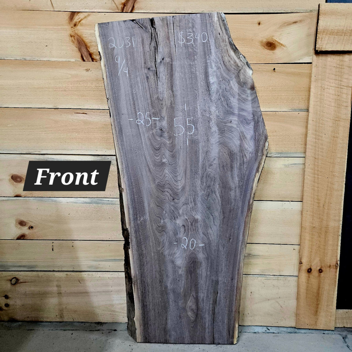 Walnut slab 2031-1, photo 1