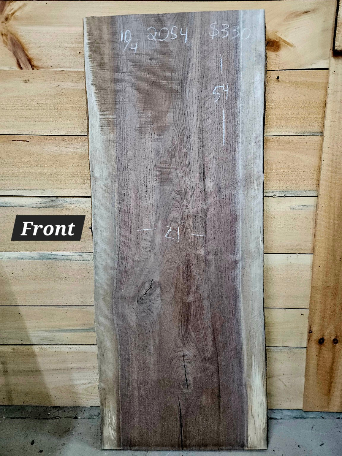 Walnut slab 2054-1 photo 1