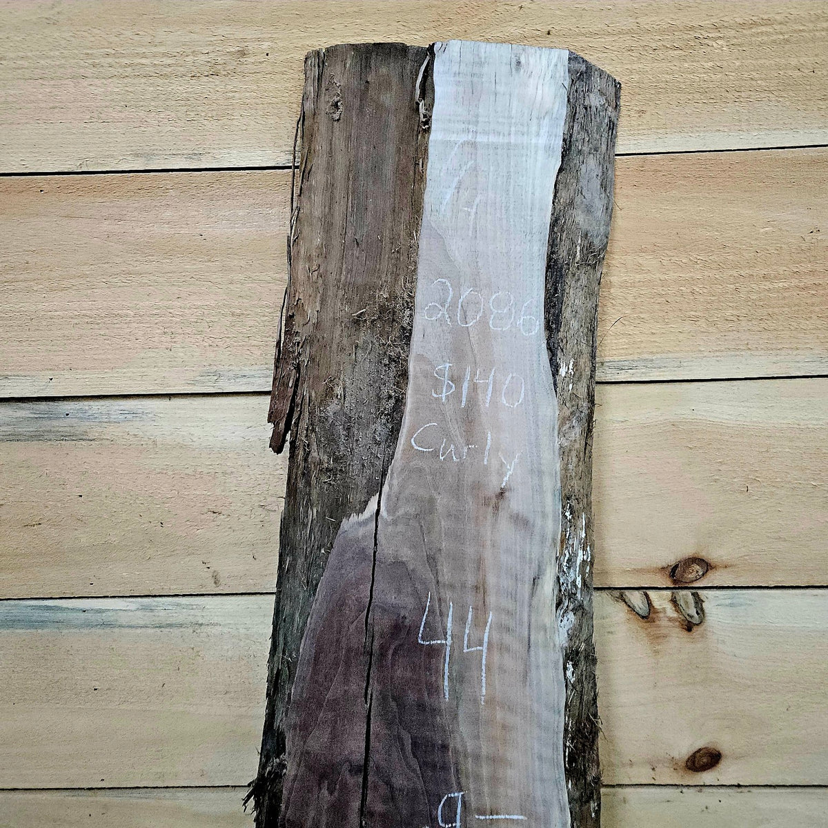 Curly walnut slab 2086 photo 2