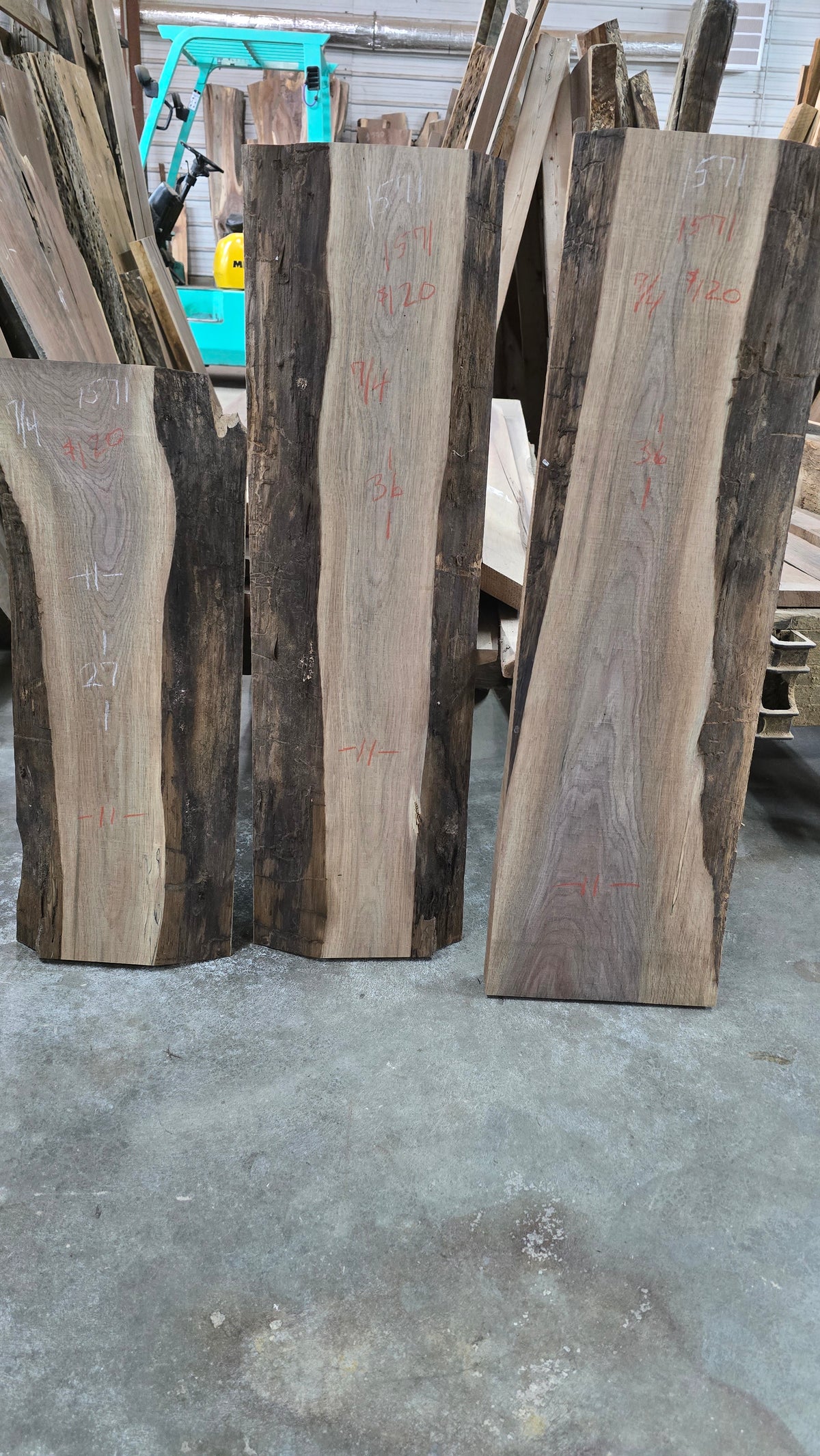 1571 Walnut 3-Piece DIY Wood Bundle, view 1