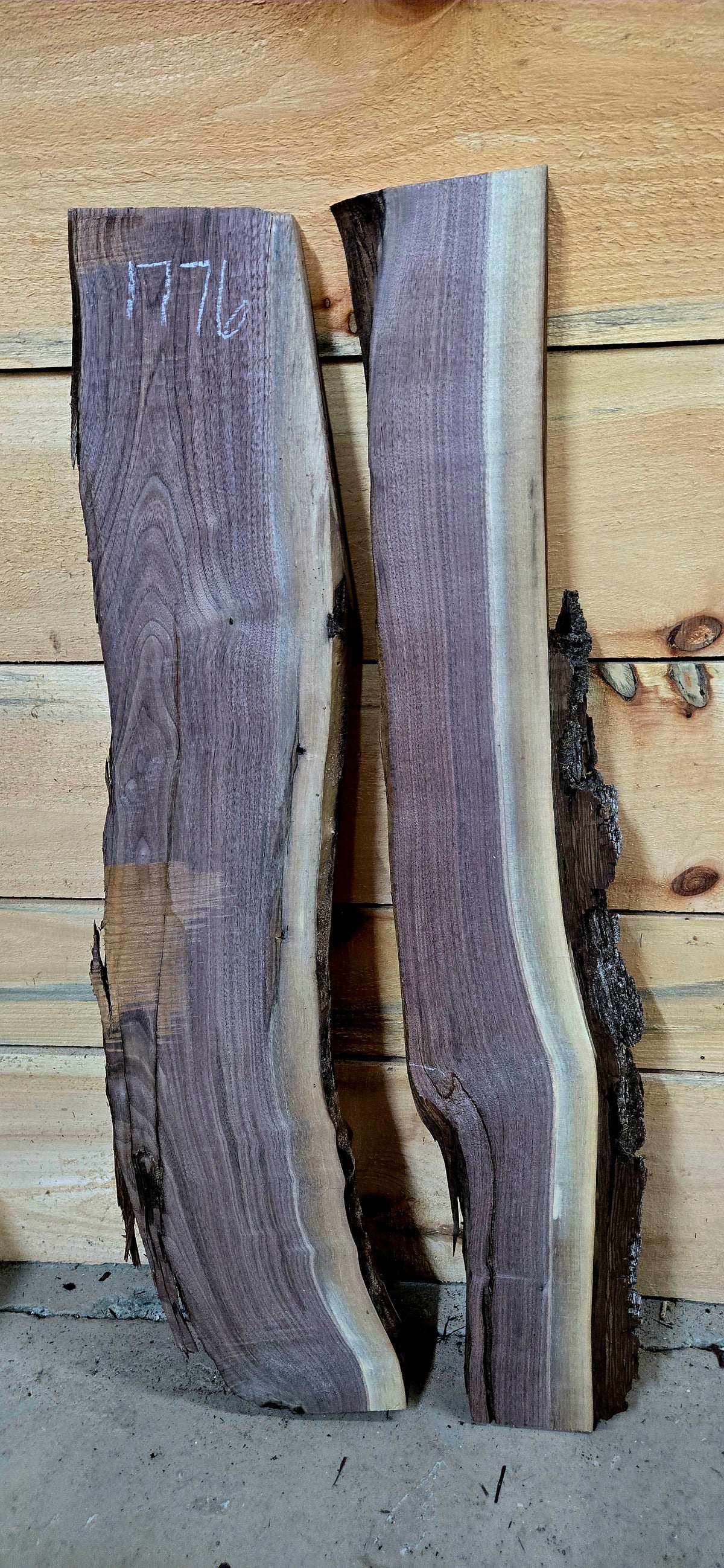 1776 Walnut 2-Piece DIY Wood Bundle, view 2