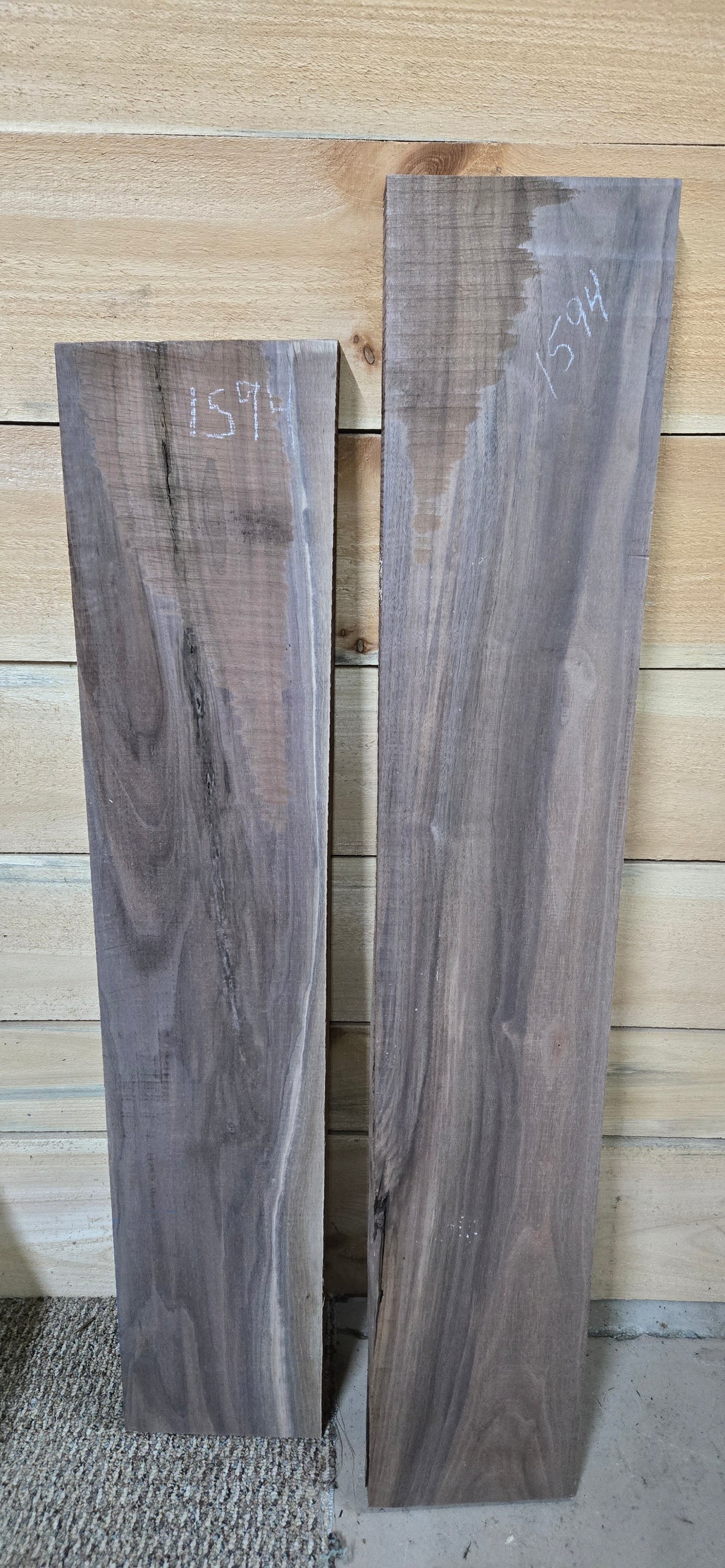 1594 Walnut 2-Piece DIY Wood Bundle, view 2