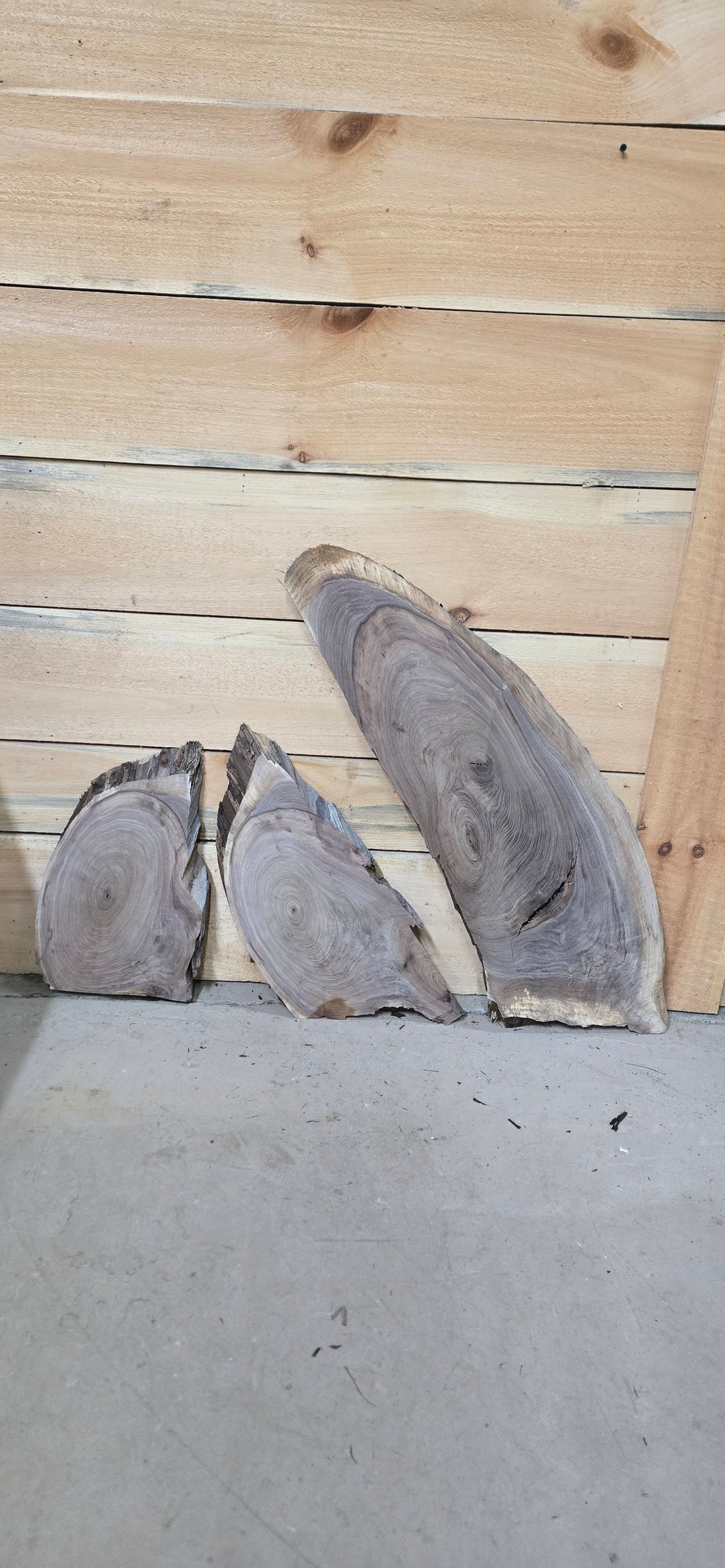 1682 Walnut 3-Piece DIY Wood Bundle, view 2