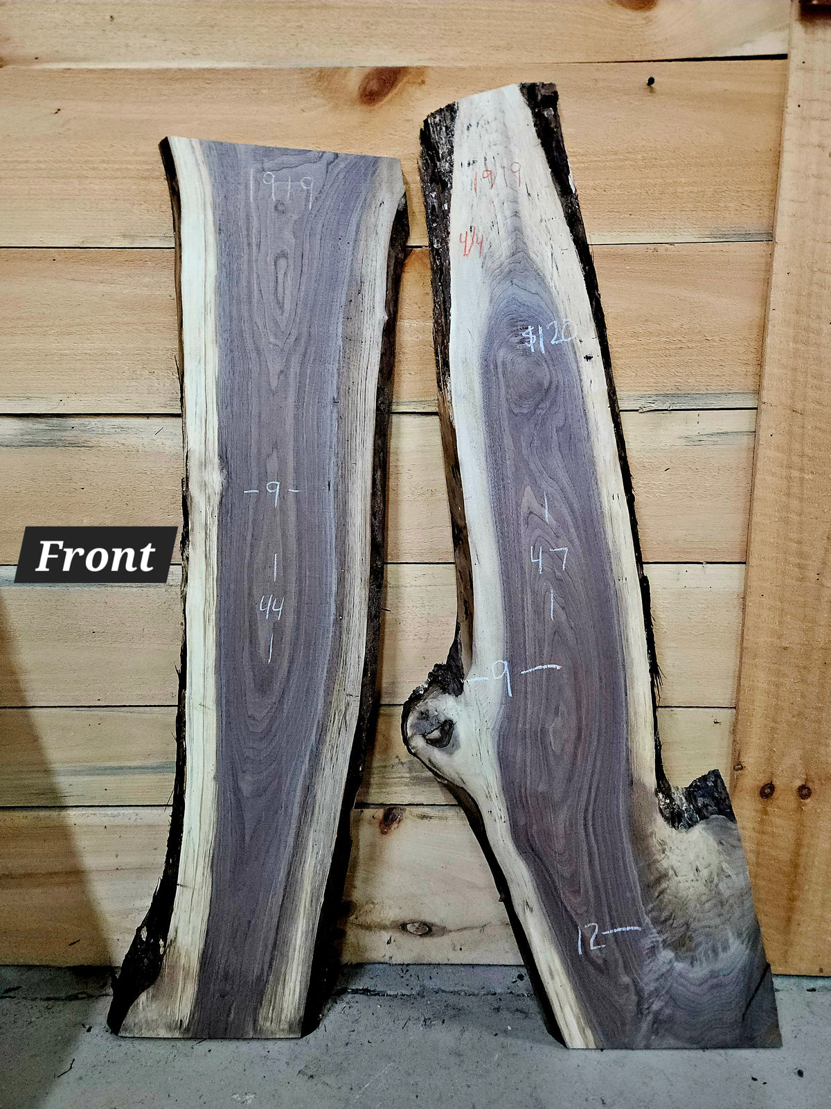 1919 Walnut 2-Piece DIY Wood Bundle
