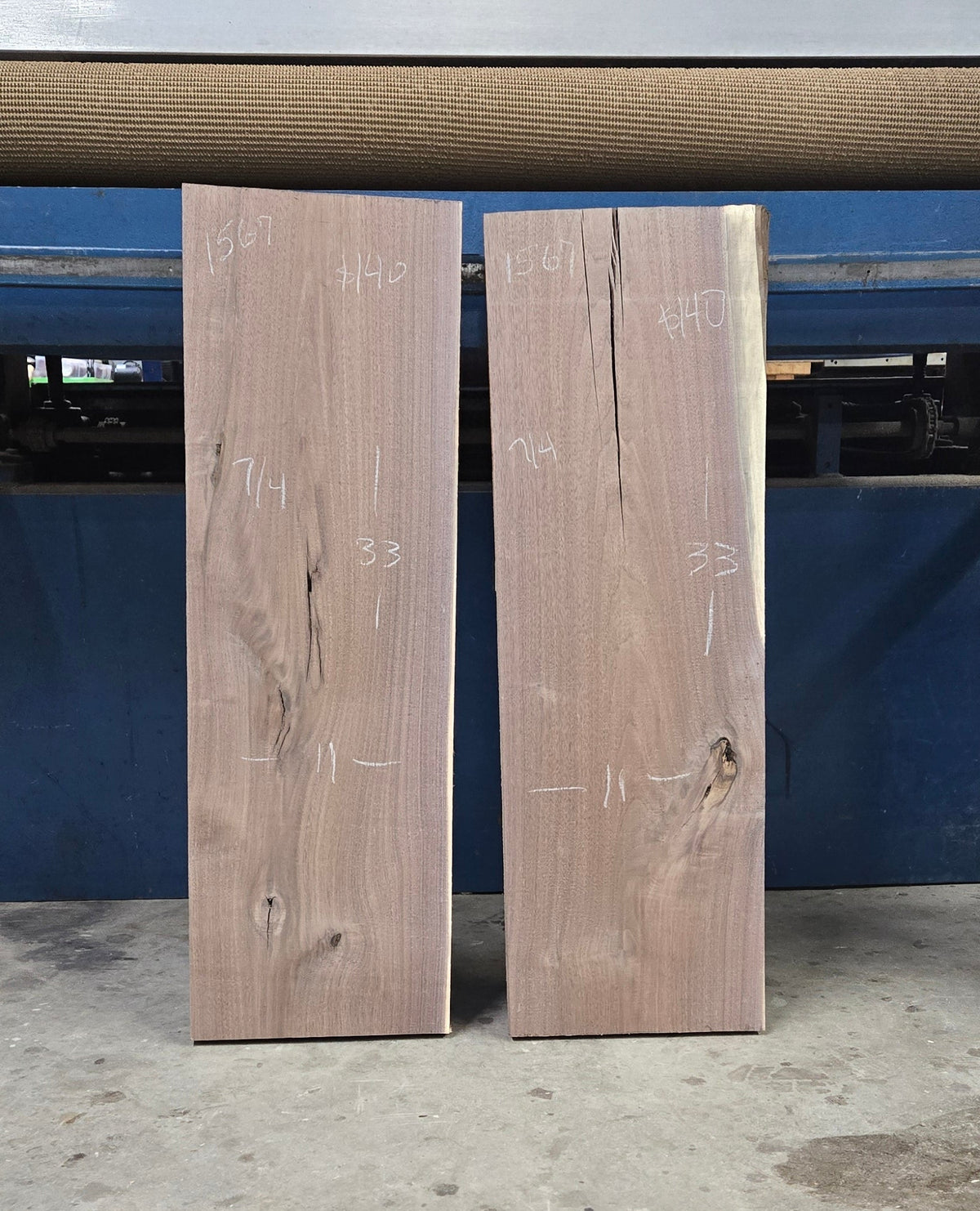 1567 Walnut 2-Piece DIY Wood Bundle, view 1