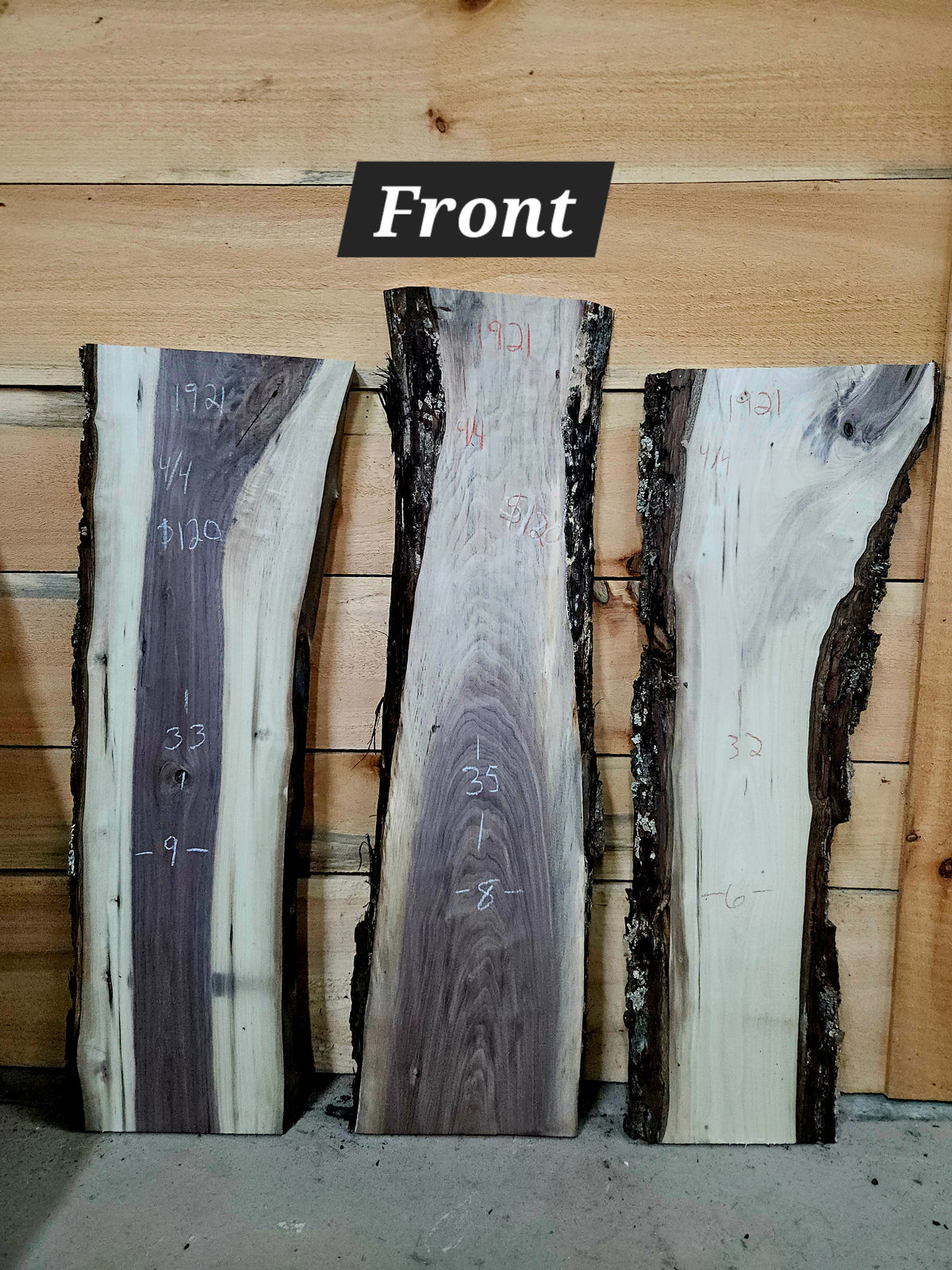 1921 Walnut 3-Piece DIY Wood Bundle