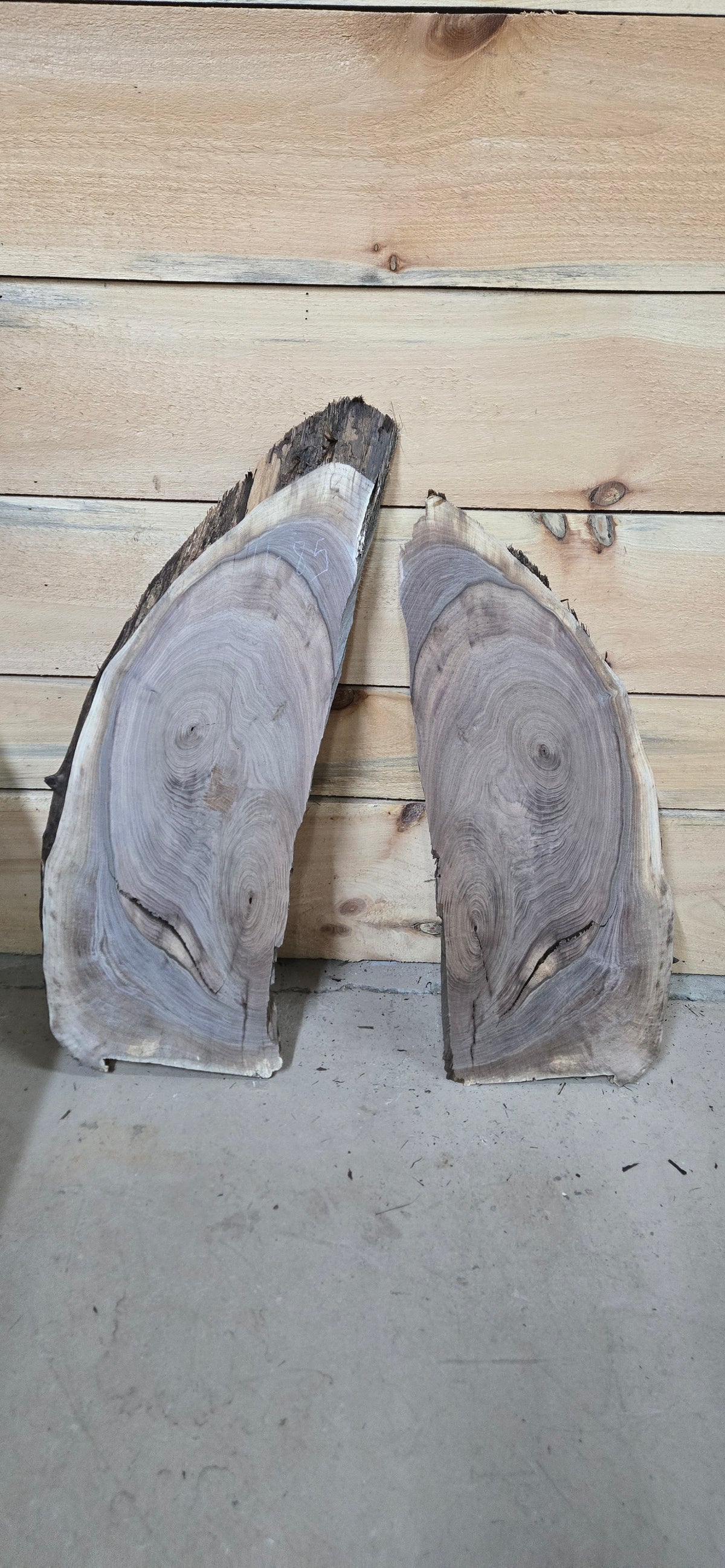 1685 Walnut 2-Piece DIY Wood Bundle, view 2