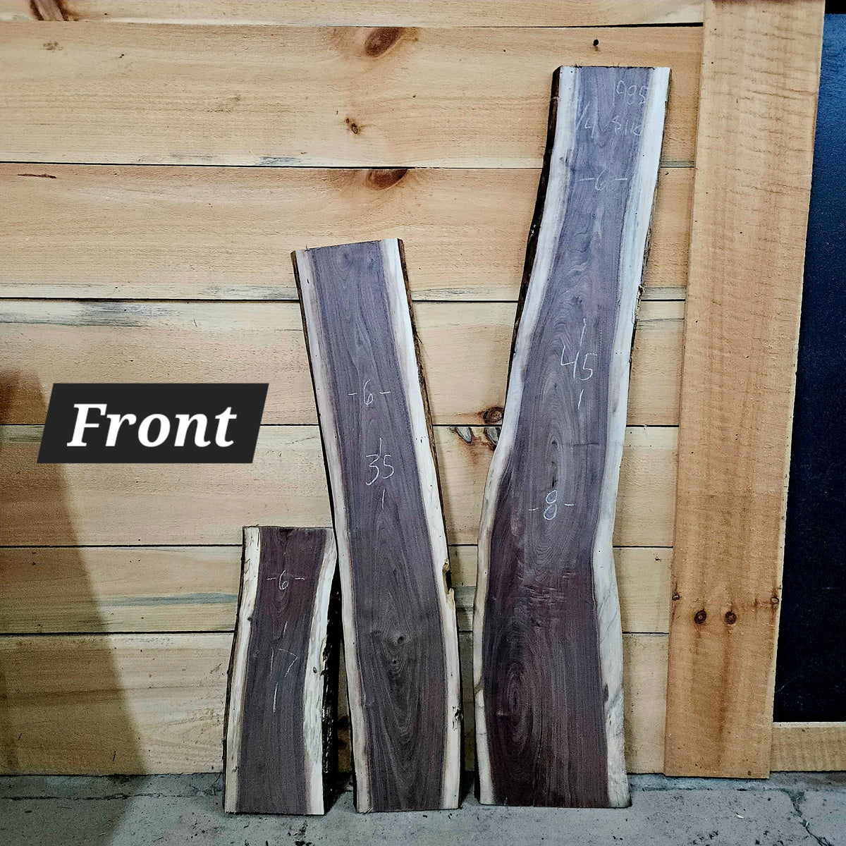 1985 Walnut 3-Piece DIY Wood Bundle