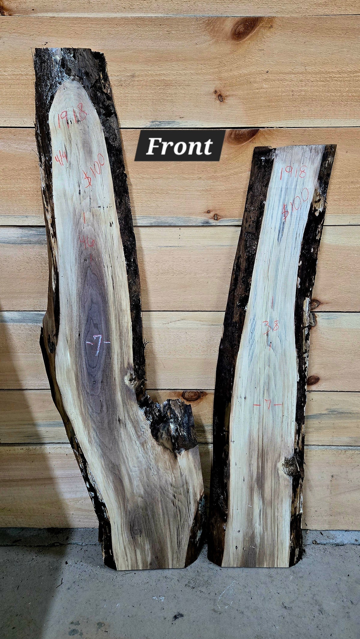 1918 Walnut 2-Piece DIY Wood Bundle