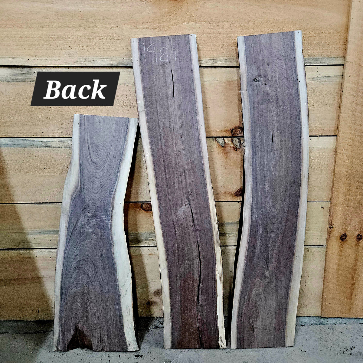 1984 Walnut 3-Piece DIY Wood Bundle