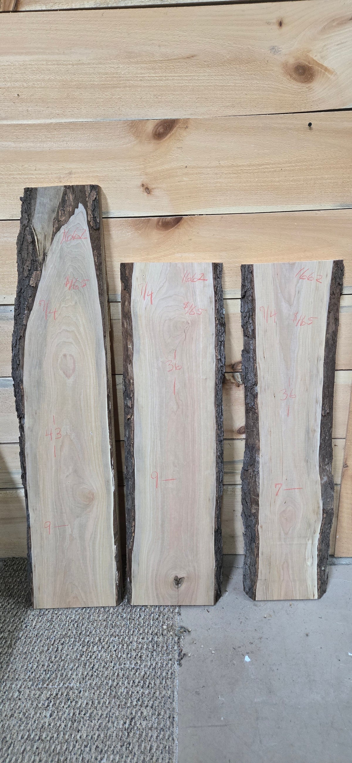 1662 Cherry 3-Piece DIY Wood Bundle, view 1