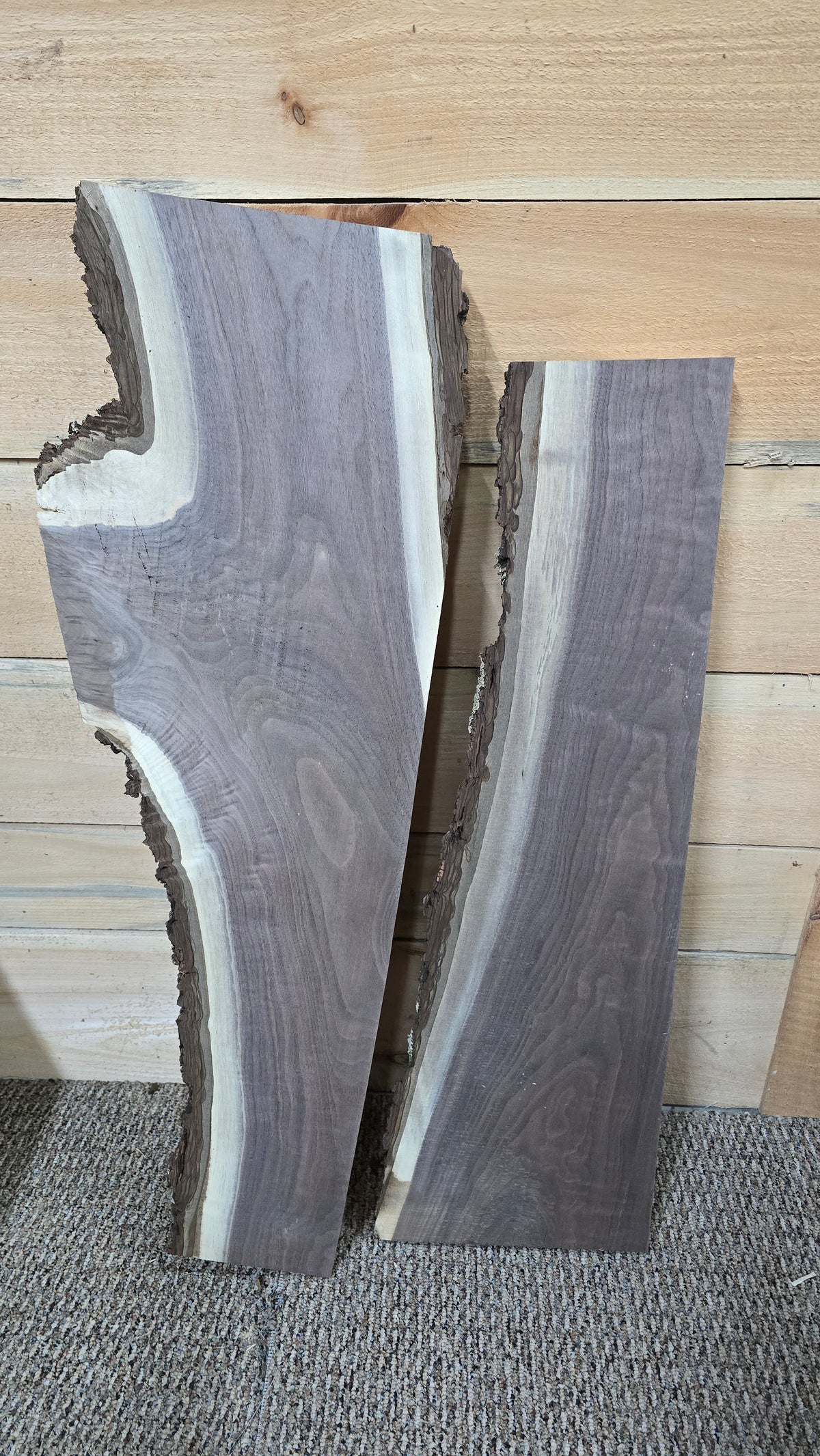 1497 Walnut 2-Piece DIY Wood Bundle, view 2