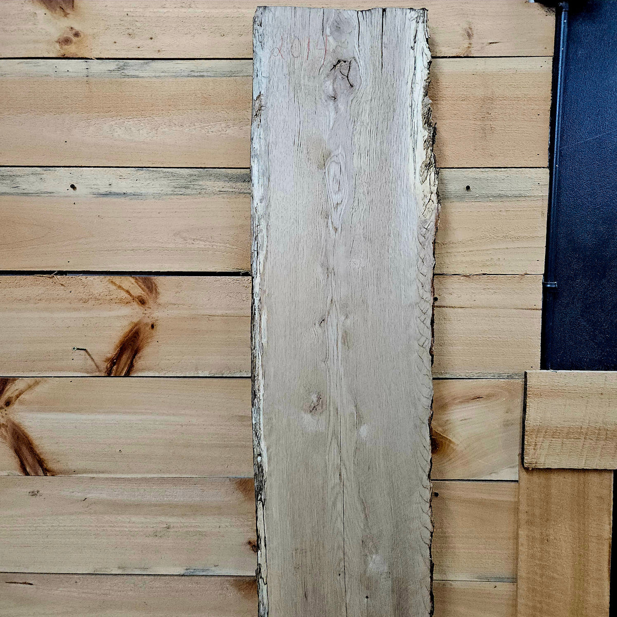 2014 White Oak Live Edge Slab – 83" × 12" × 9/4"