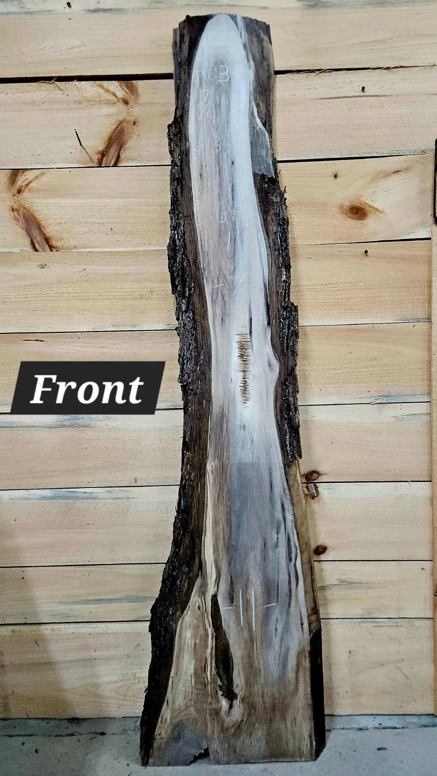 Walnut live edge slab 2033, photo 1 of 6
