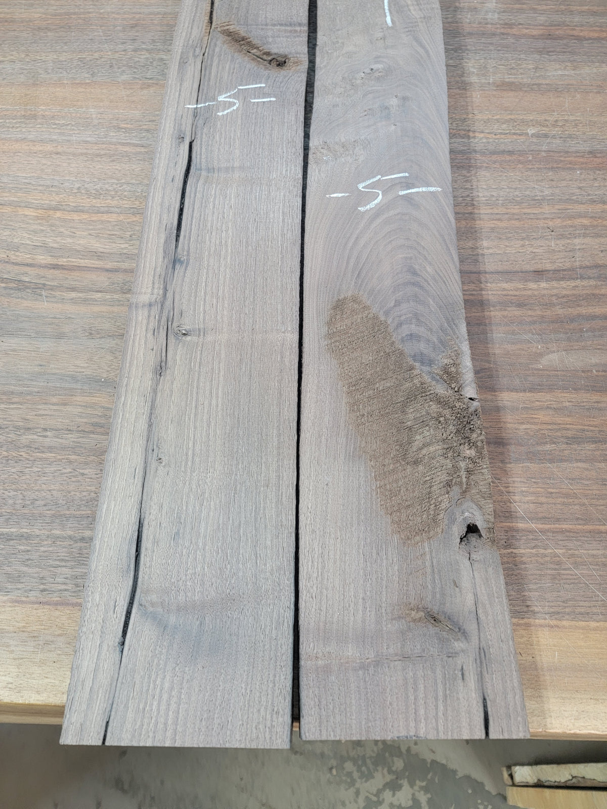 256 Walnut 2-Piece DIY Wood Bundle, view 2