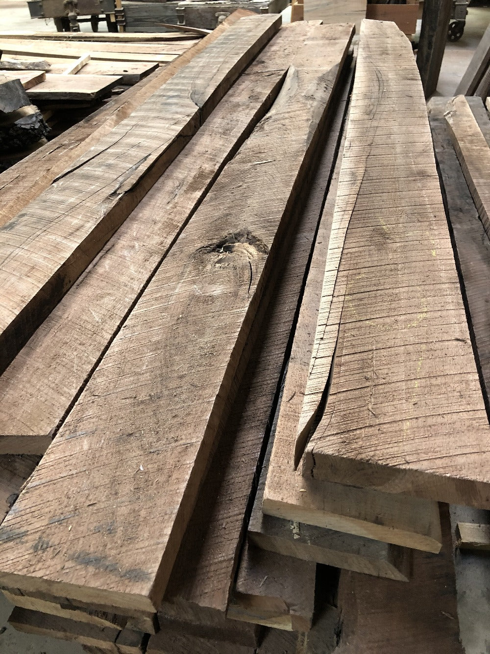 4/4 Black Walnut Rough Sawn Lumber – 3 ft, view 3