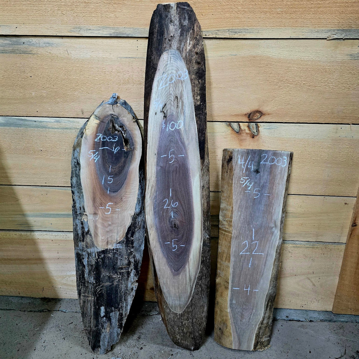 2003 Walnut 3-Piece DIY Wood Bundle
