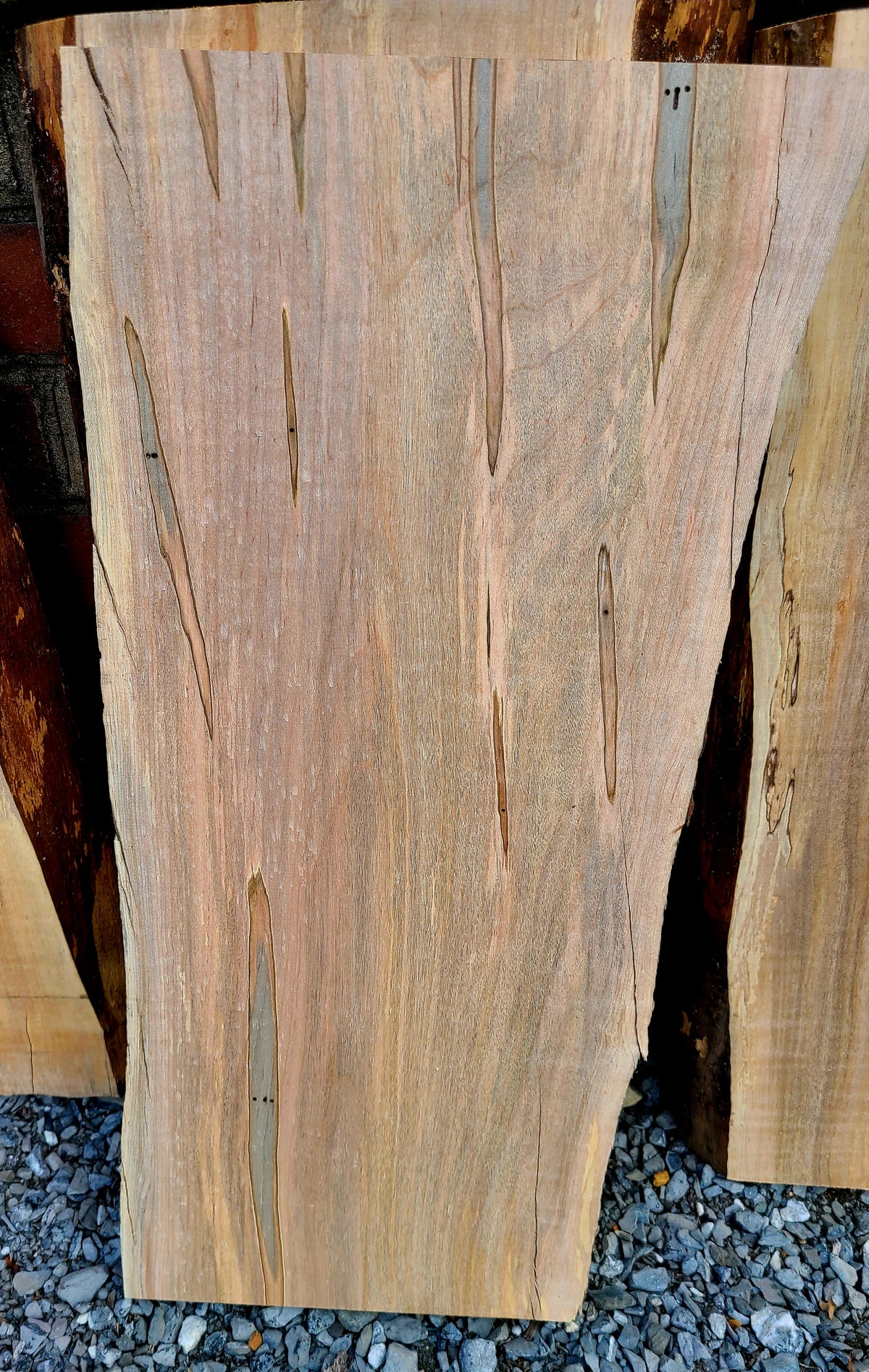 Curly Ambrosia Maple Charcuterie Board Stock, 4-Piece Box, view 5