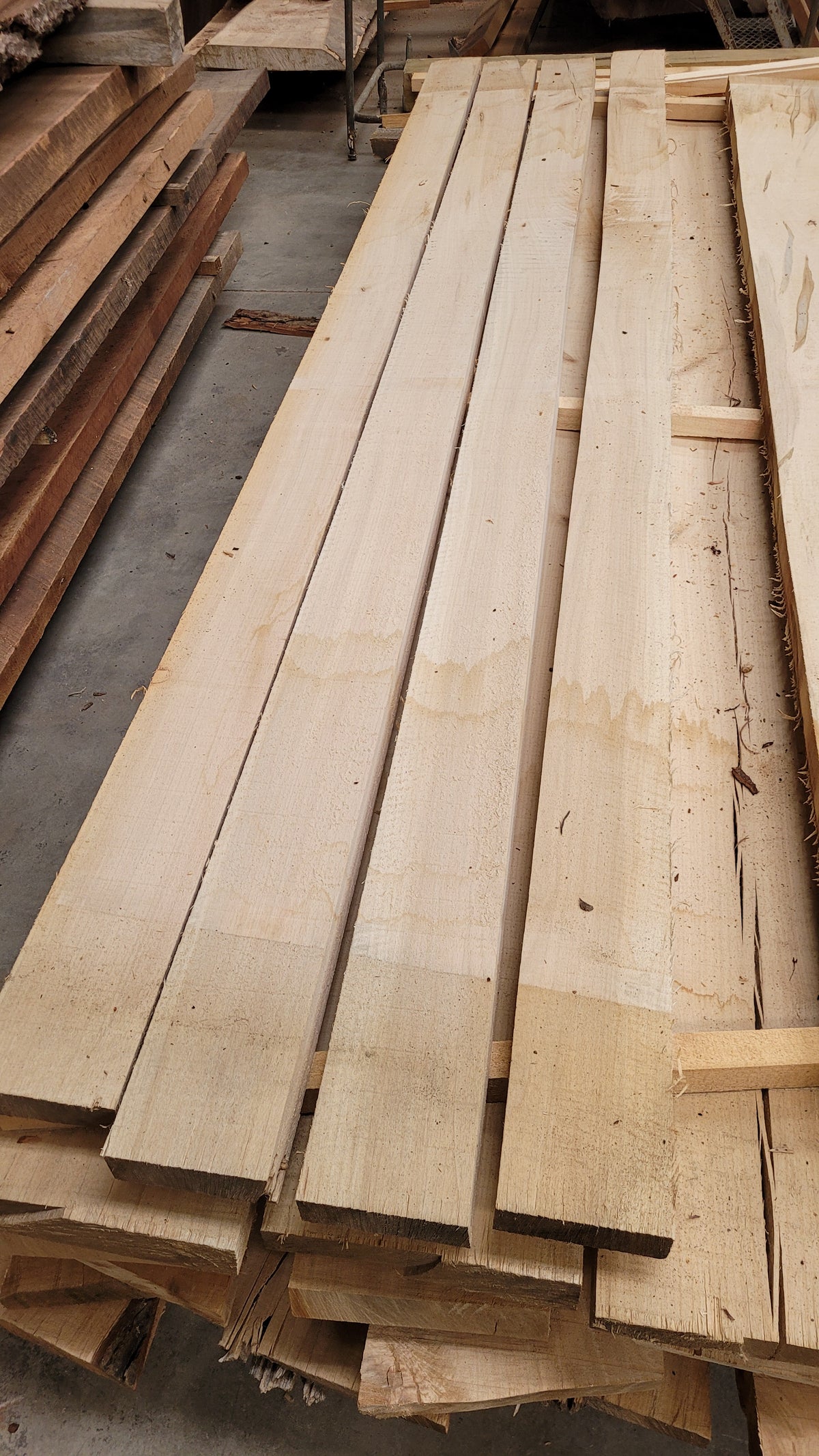5/4 Maple Rough Sawn Lumber – 3 ft, view 1