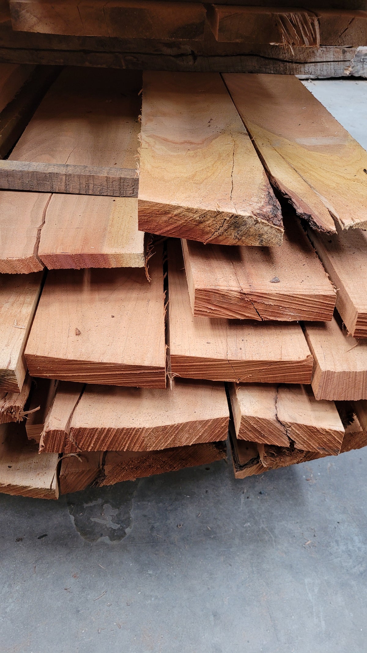 5/4 Cherry Rough Sawn Lumber – 3 ft, view 1