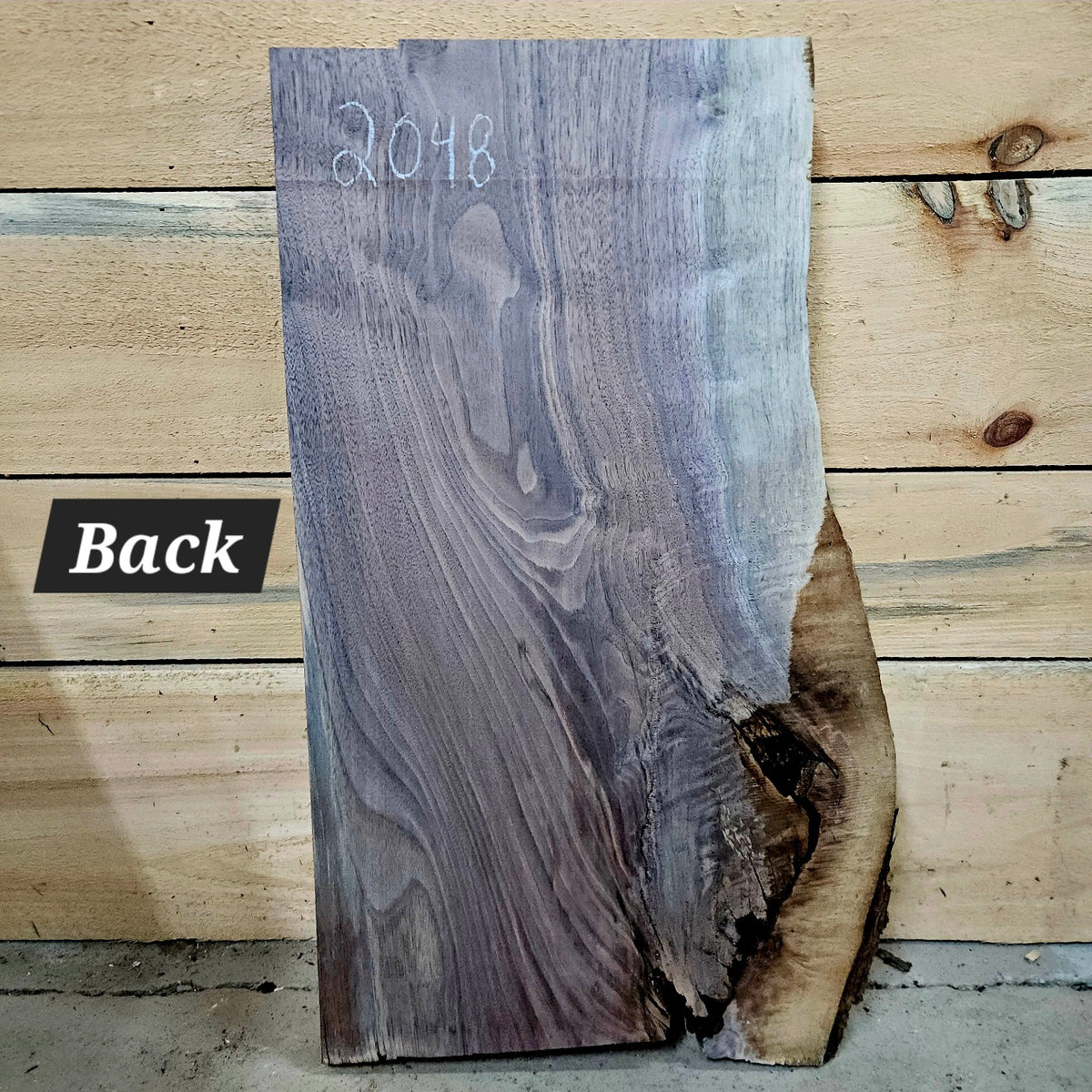 Walnut slab 2048-1 back