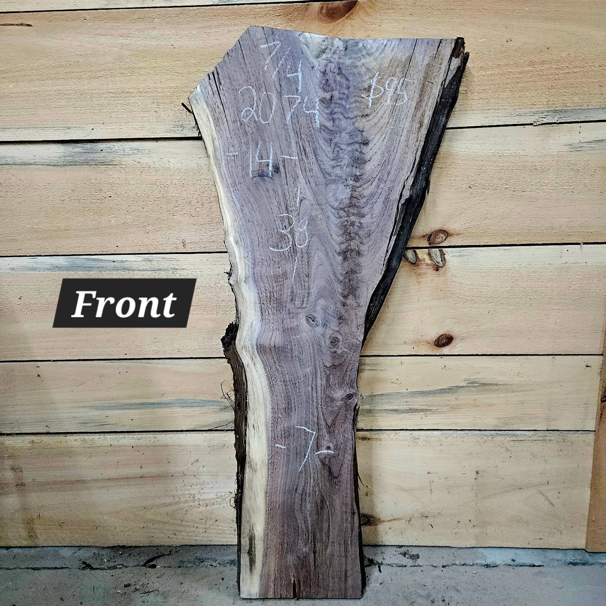 Walnut slab 2074 photo 1