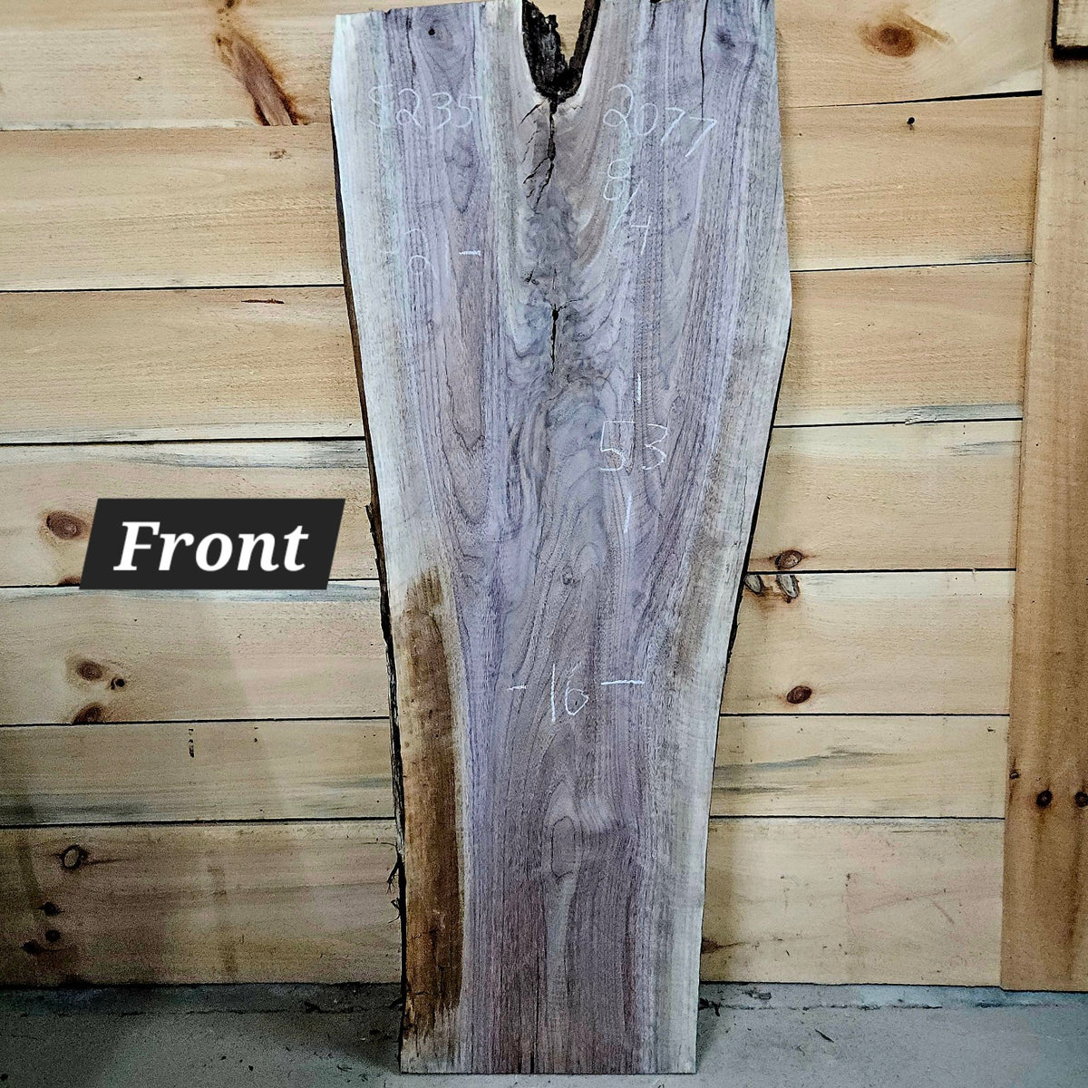 Walnut slab 2077 photo 1