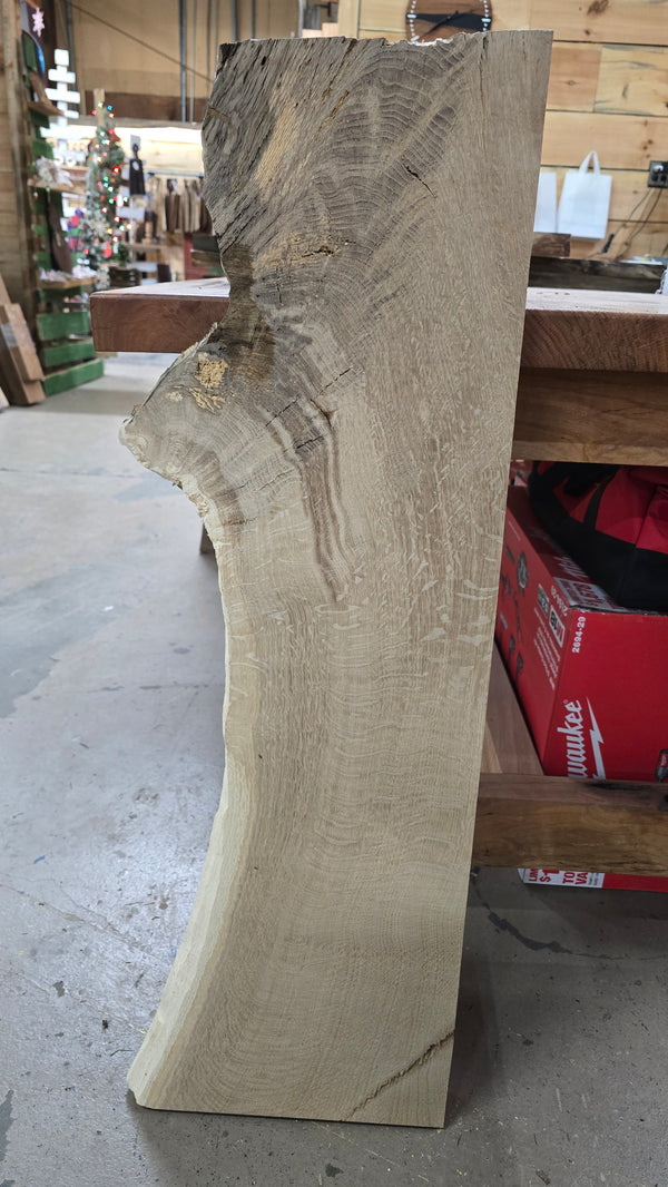 995 White oak live edge