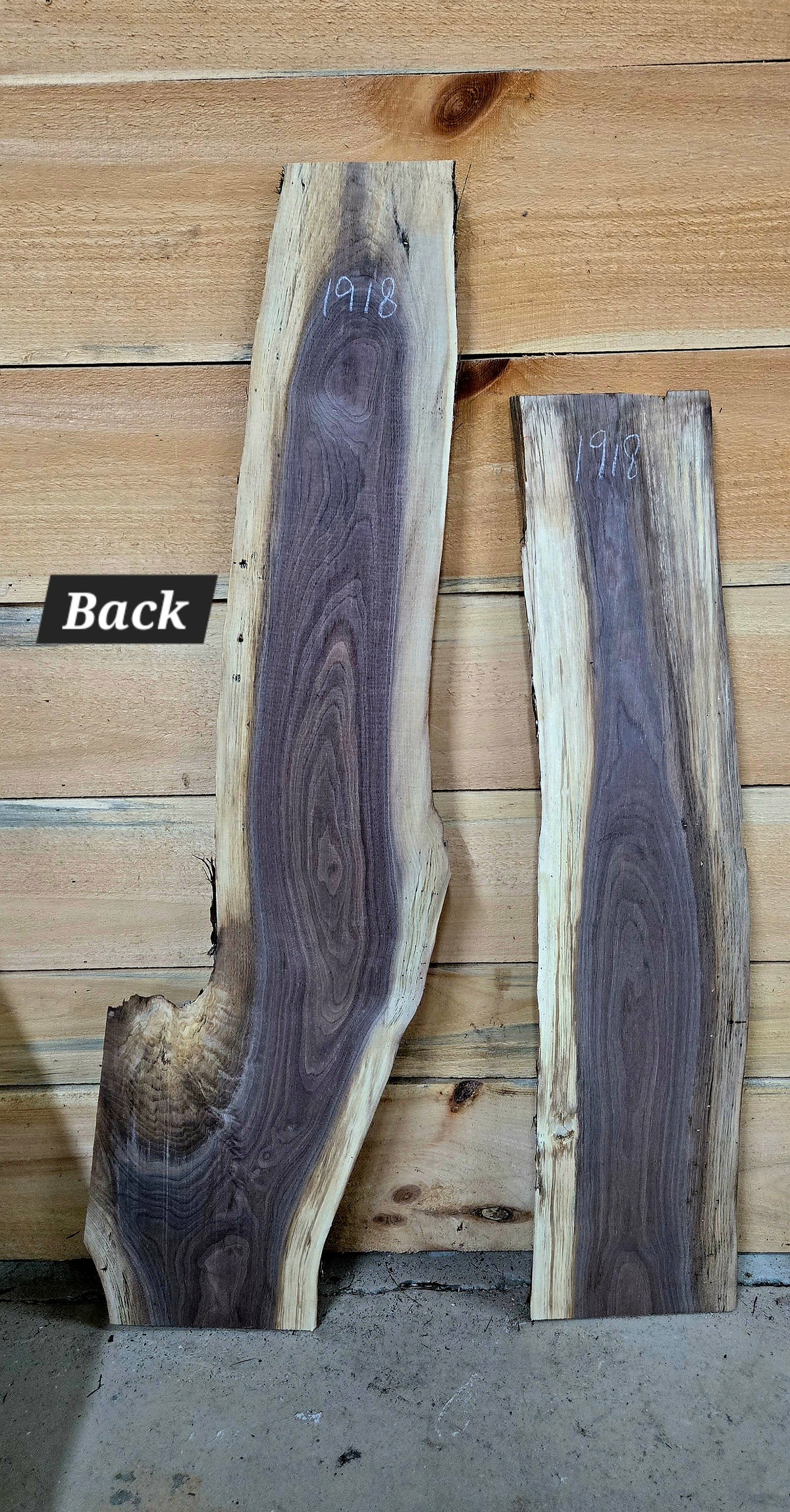 1918 Walnut 2-Piece DIY Wood Bundle – product image 2