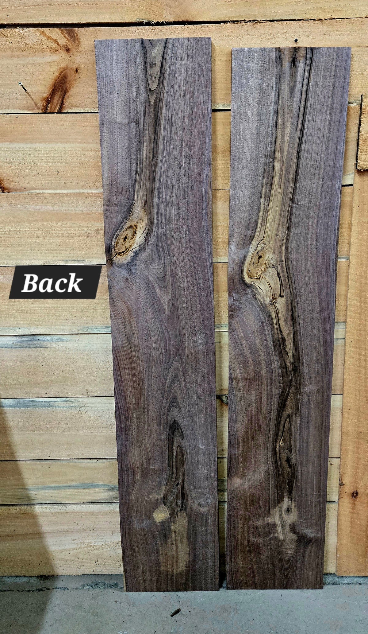 1868 Walnut 2-Piece DIY Wood Bundle, view 2