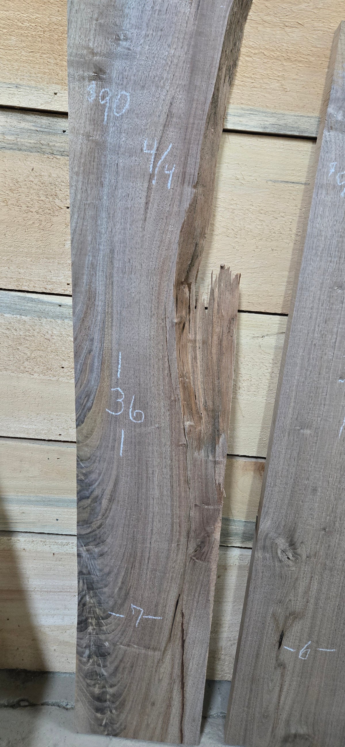 1668 Walnut 3-Piece DIY Wood Bundle, view 2
