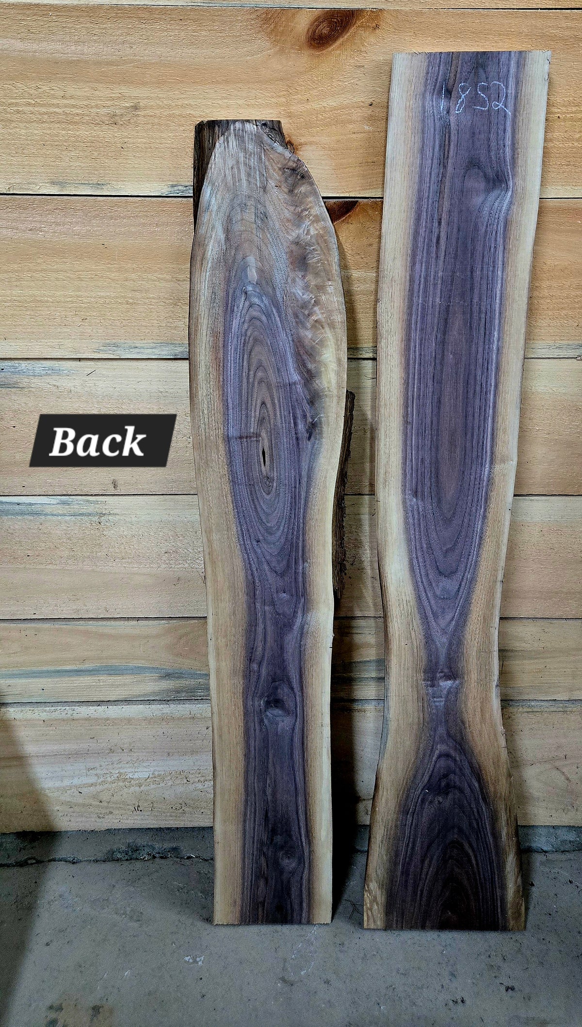 1852 Walnut 2-Piece DIY Wood Bundle, view 2