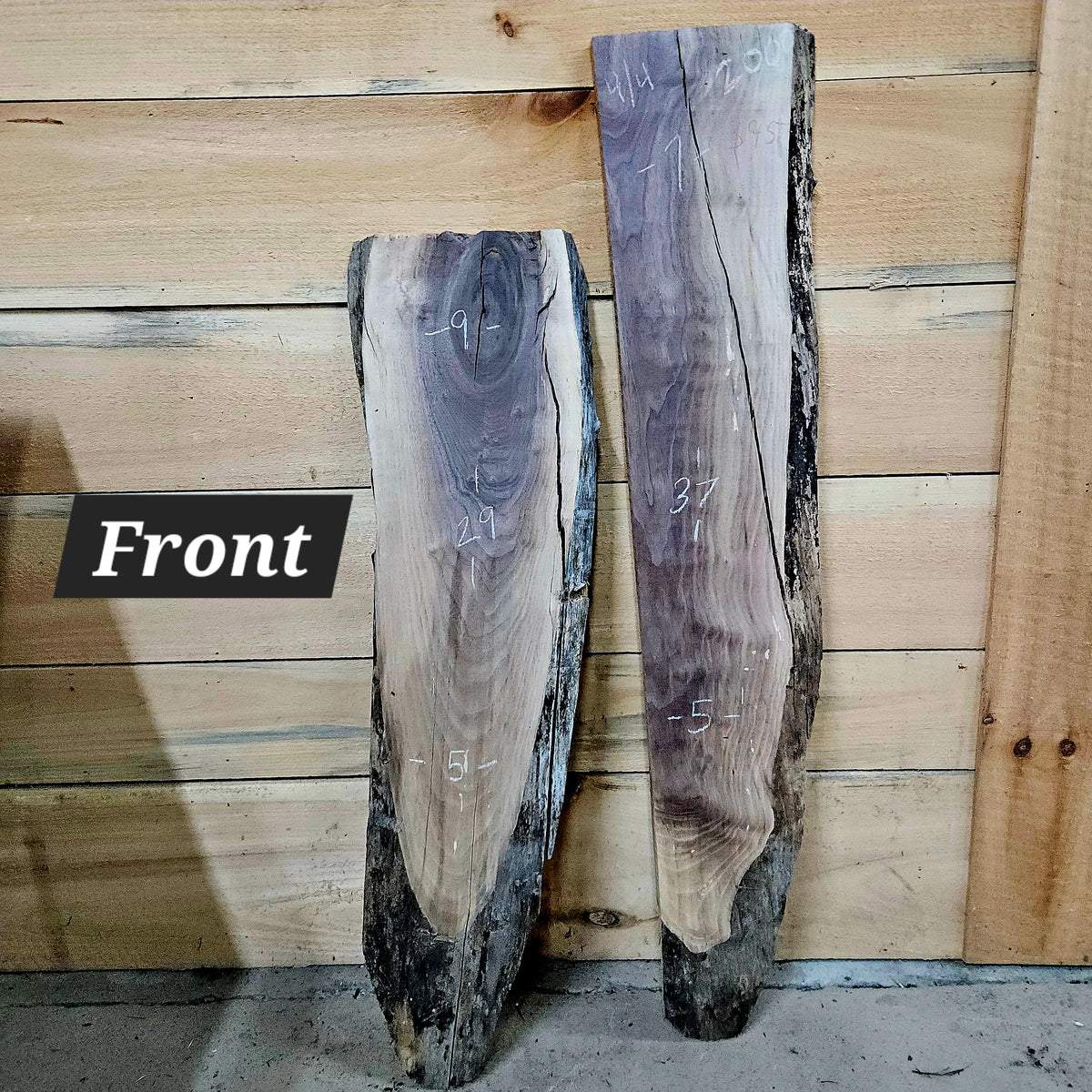 2000 Walnut 2-Piece DIY Wood Bundle