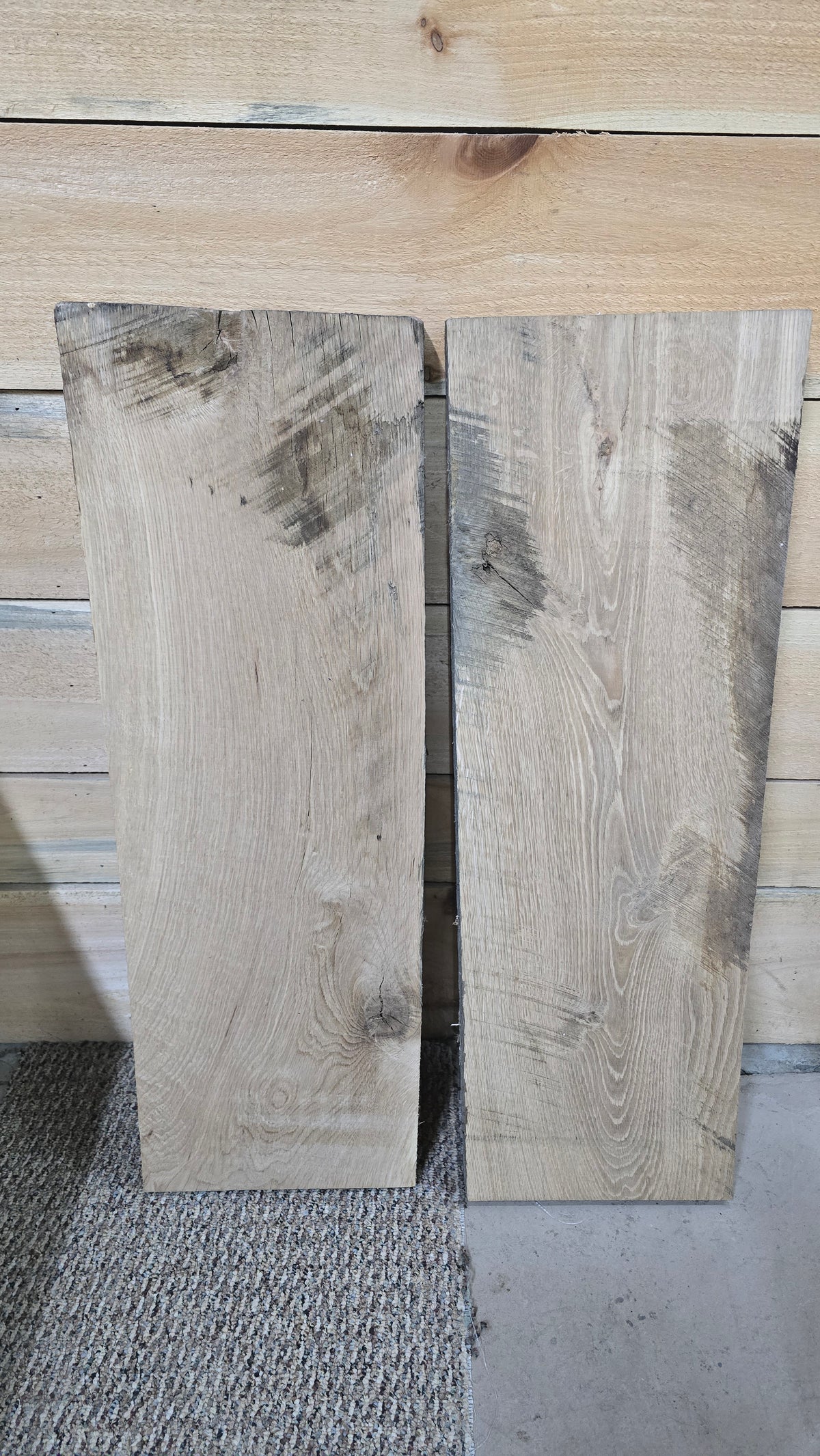1635 White Oak 2-Piece DIY Wood Bundle, view 2