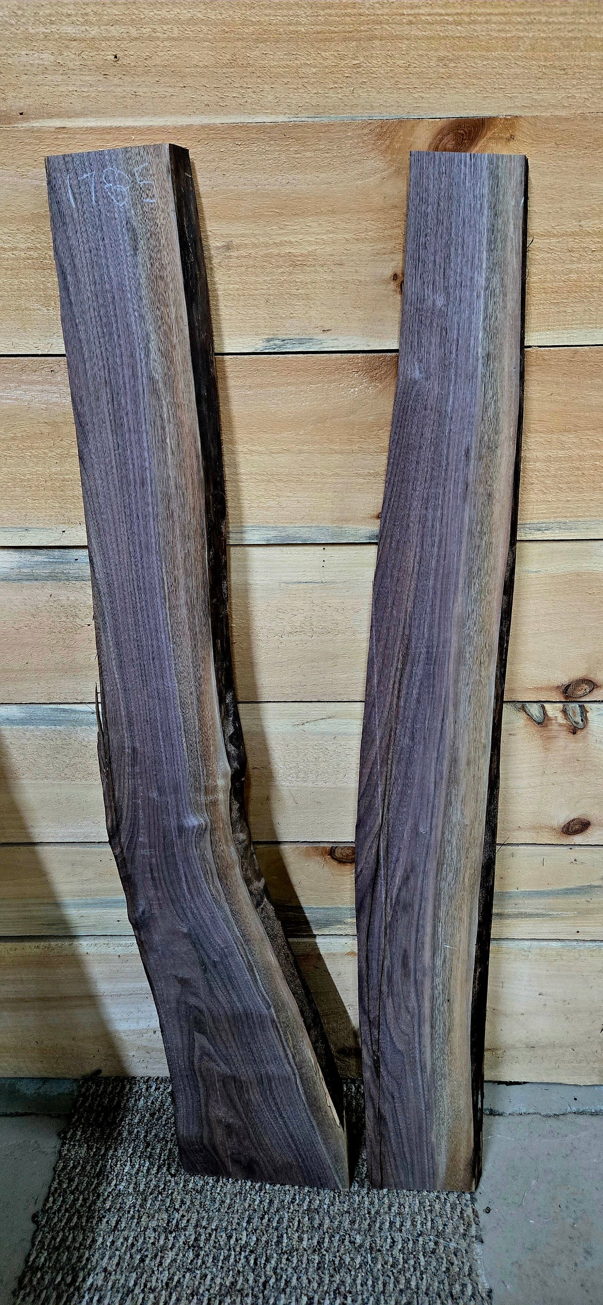 1785 Walnut 2-Piece DIY Wood Bundle, view 2