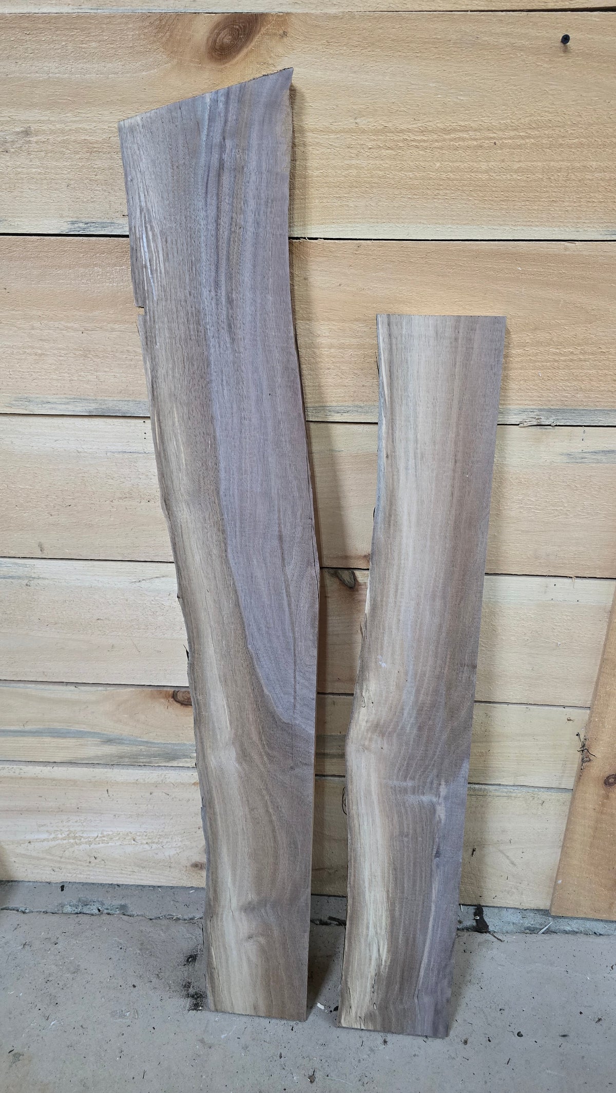 1758 Walnut 2-Piece DIY Wood Bundle, view 2