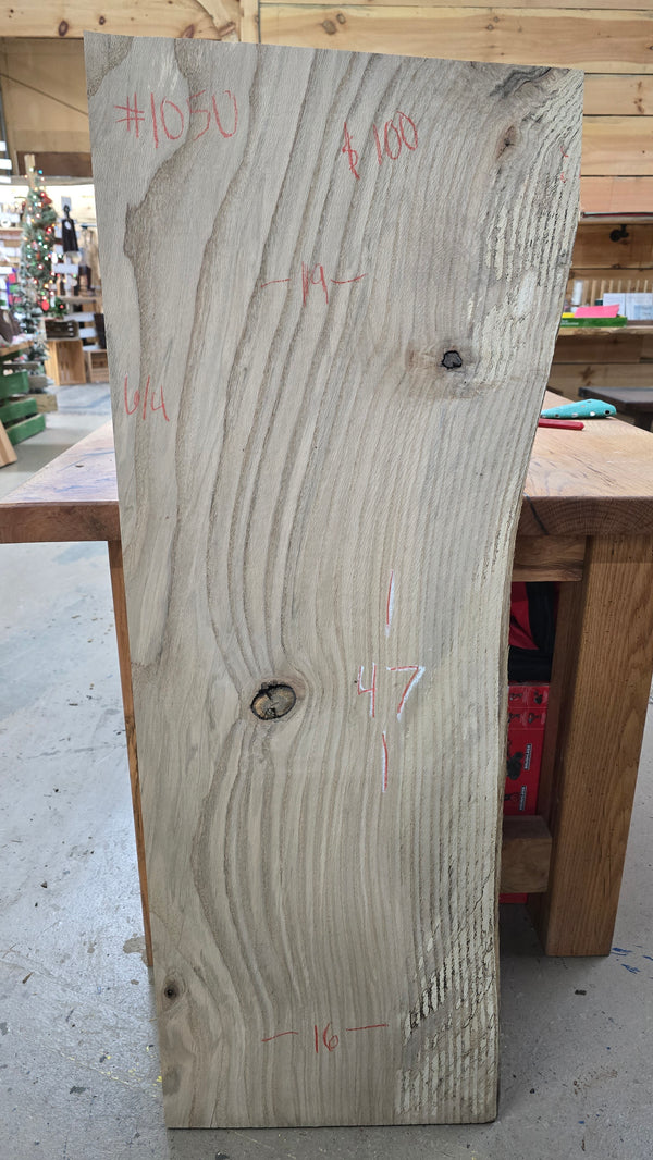 1050 Red oak Slab