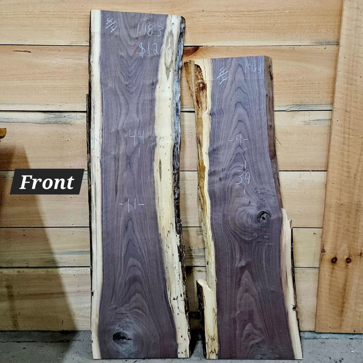1983 Walnut 2-Piece DIY Wood Bundle