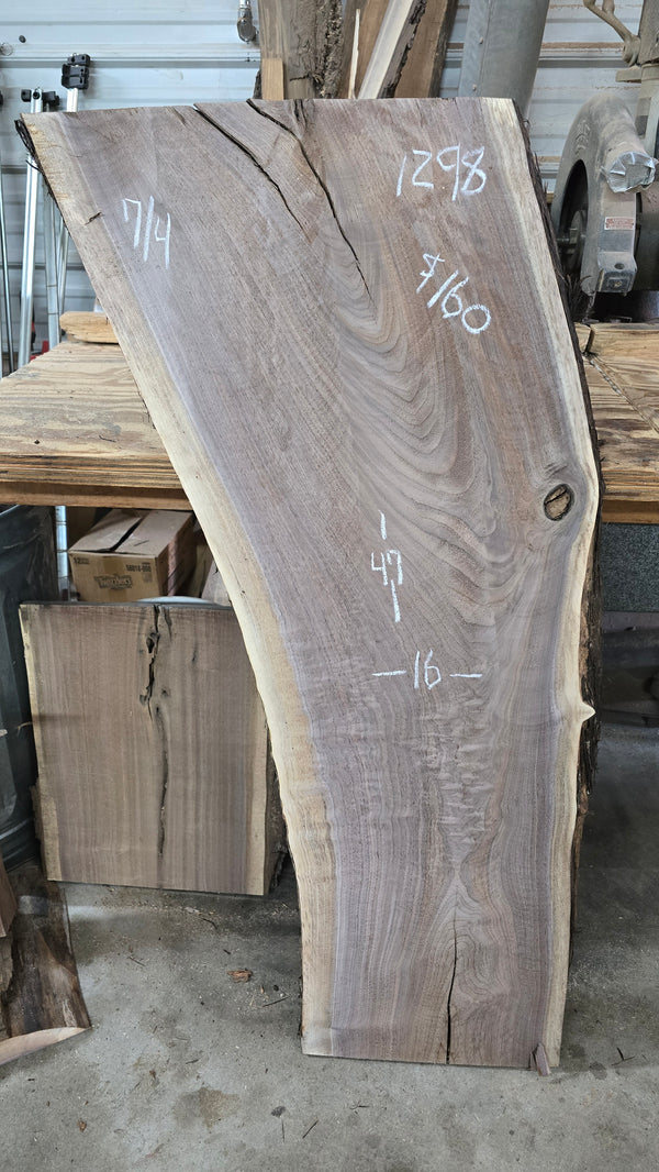 1298 Walnut Slab