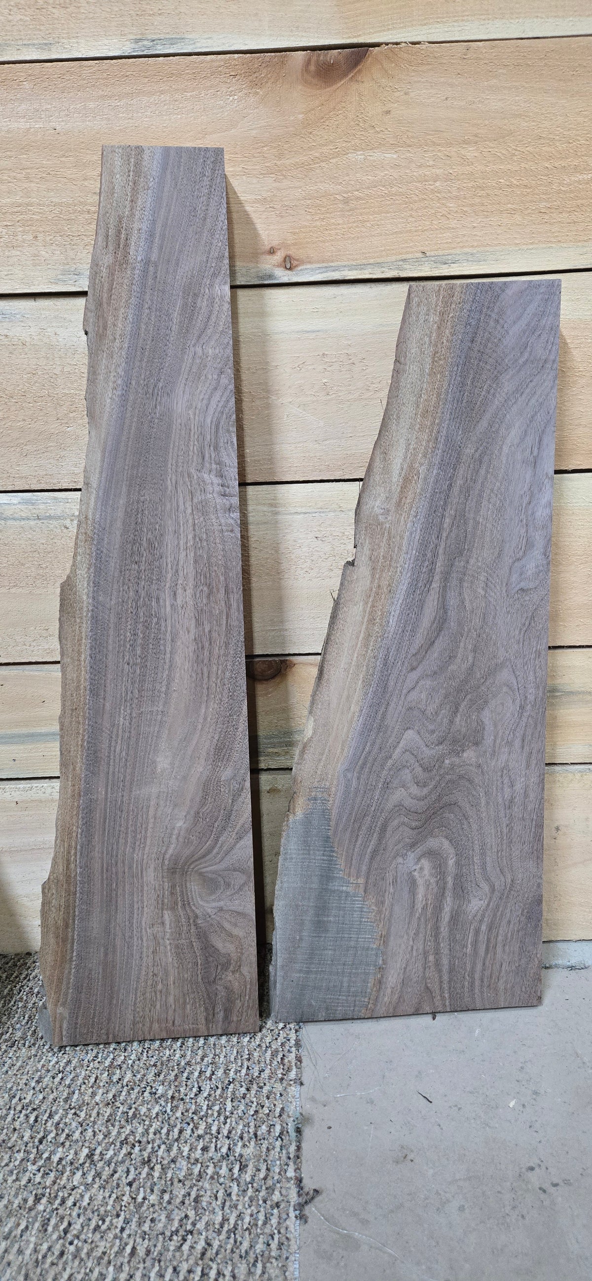 1582 Walnut 2-Piece DIY Wood Bundle, view 2