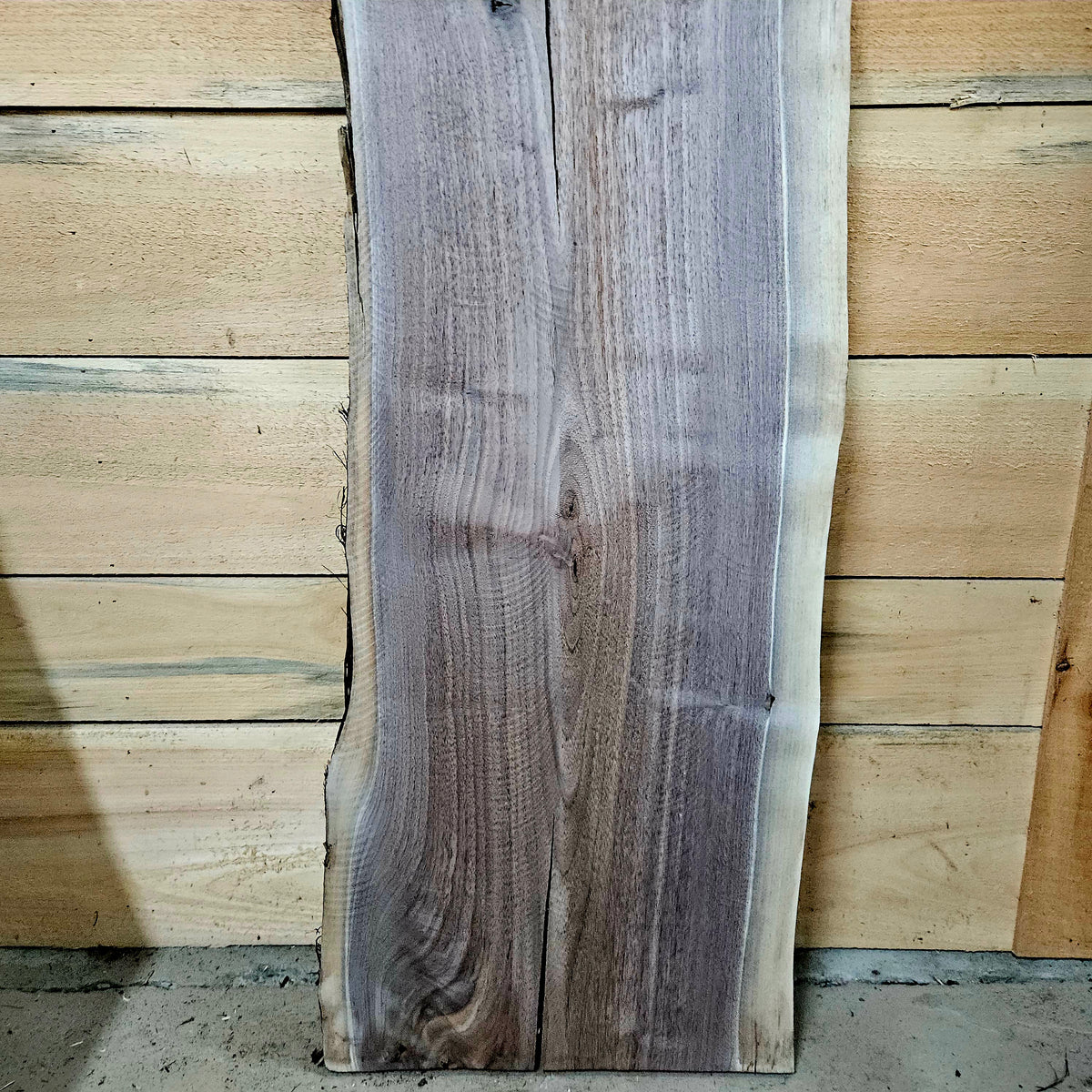 2006 Walnut Live Edge Slab – 41" × 15" × 8/4"