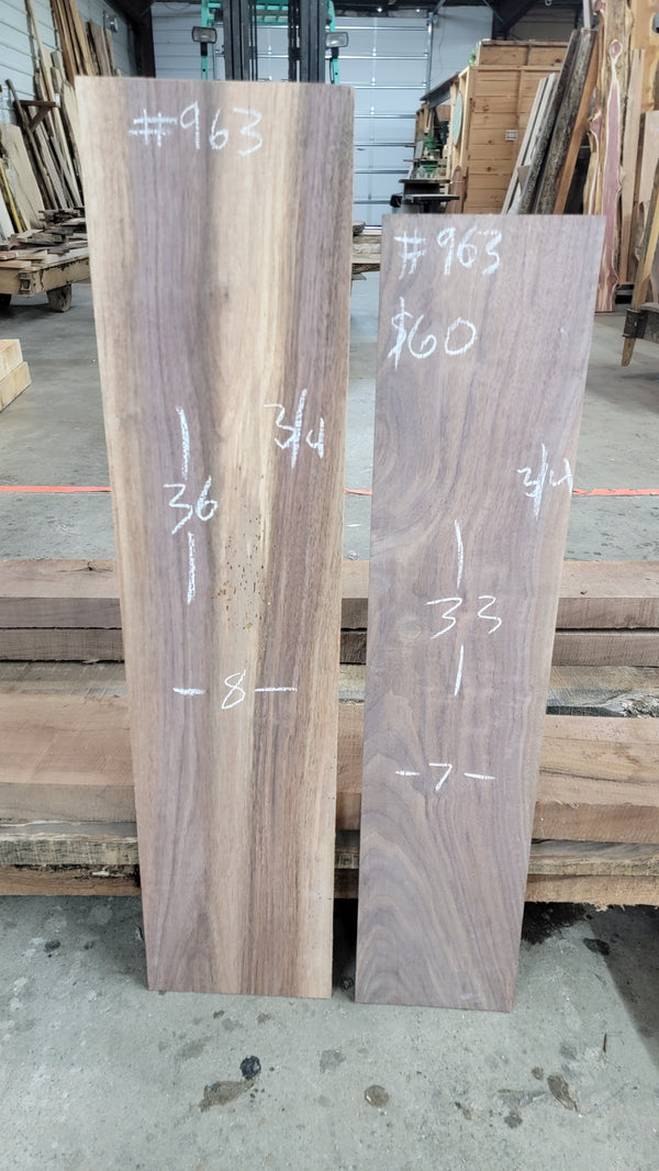 963 Walnut diy bundle