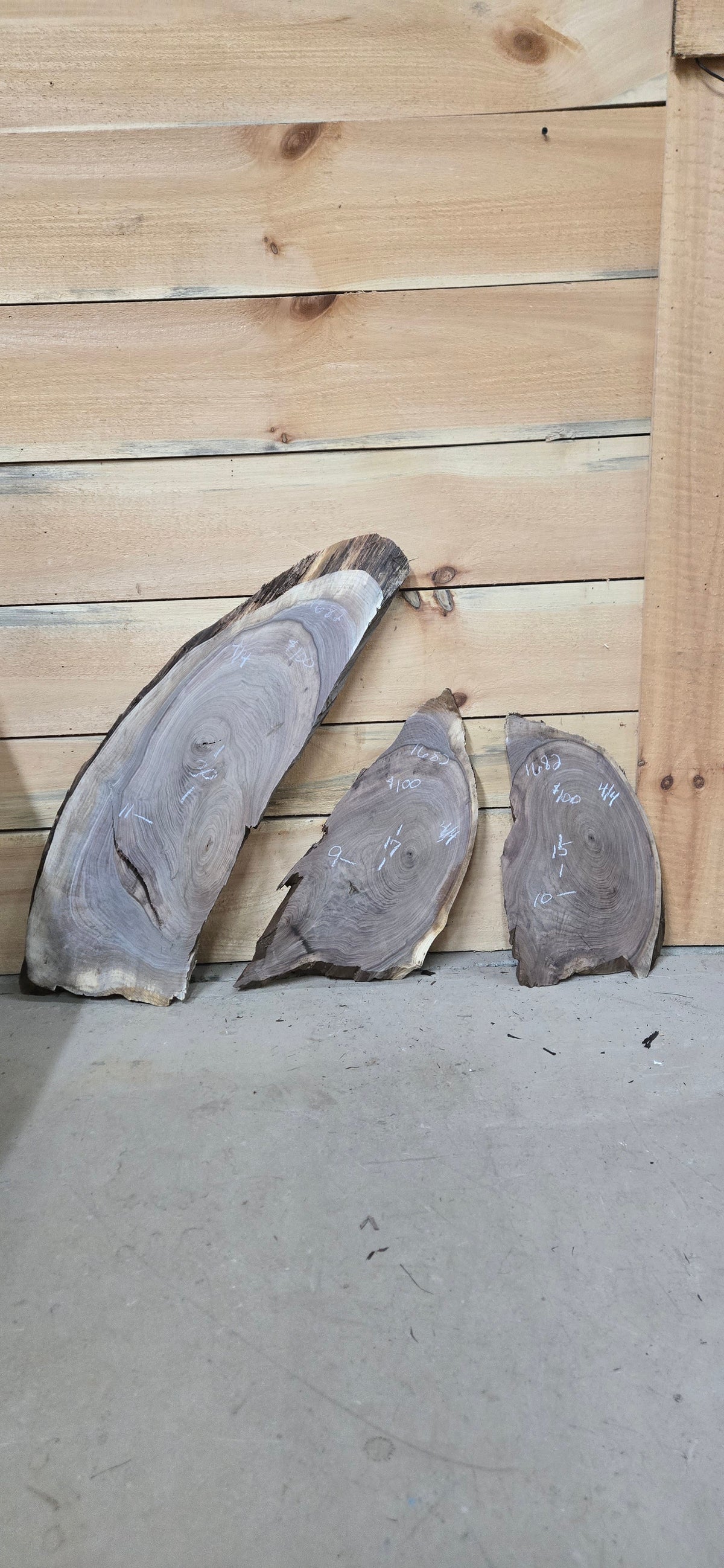 1682 Walnut 3-Piece DIY Wood Bundle, view 1