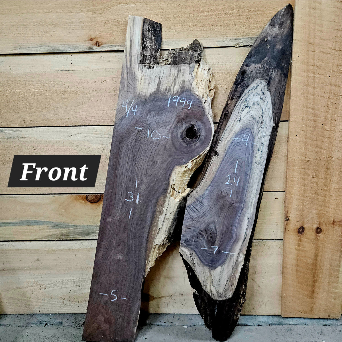1999 Walnut 2-Piece DIY Wood Bundle