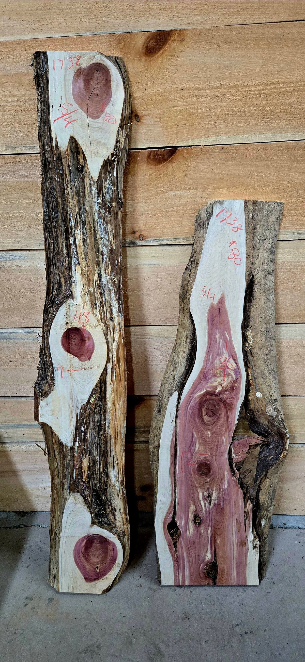 1738 Cedar 2-Piece DIY Wood Bundle, view 1