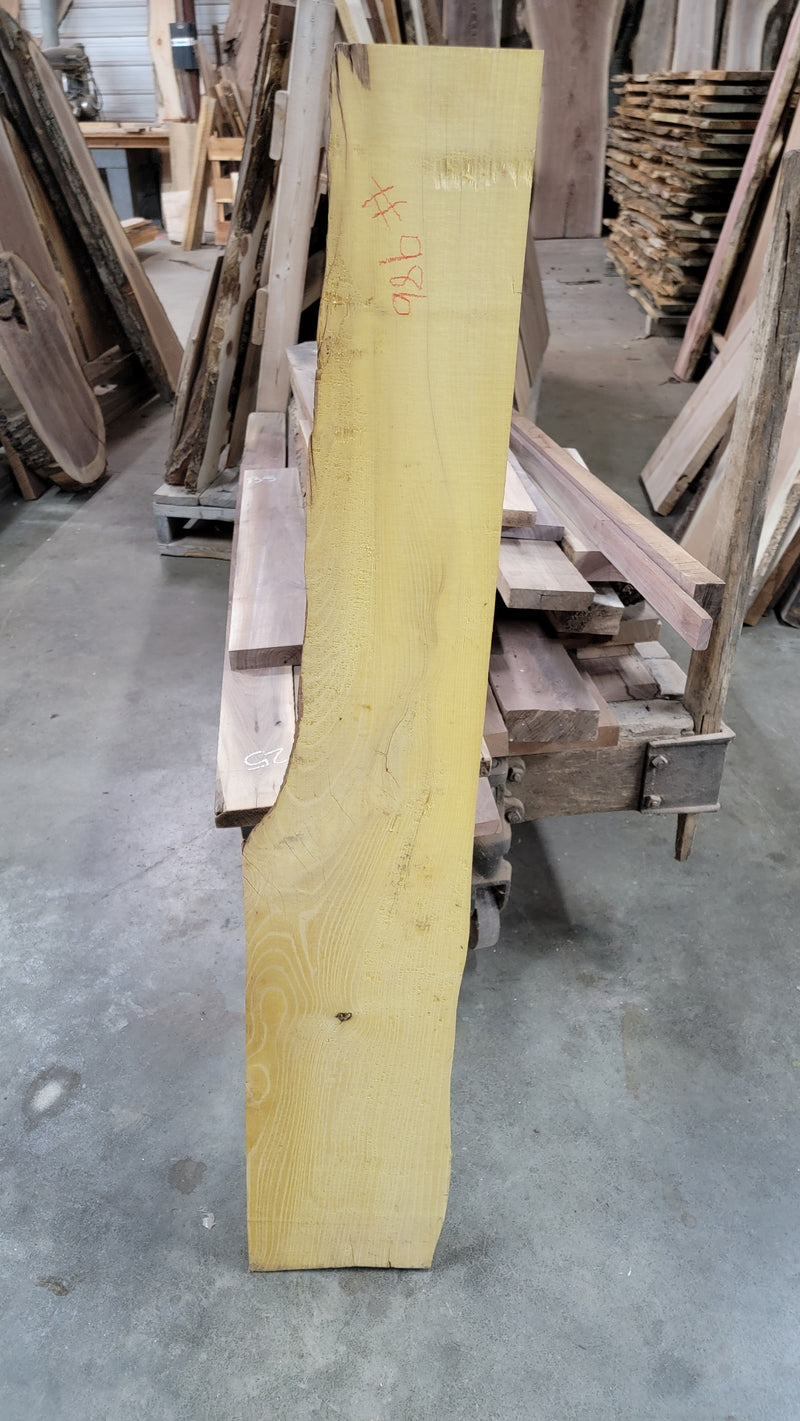 986 Osage Orange live edge slab