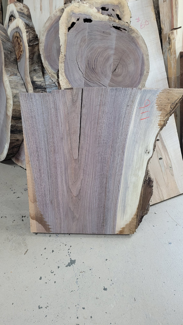 911 Walnut live edge slab