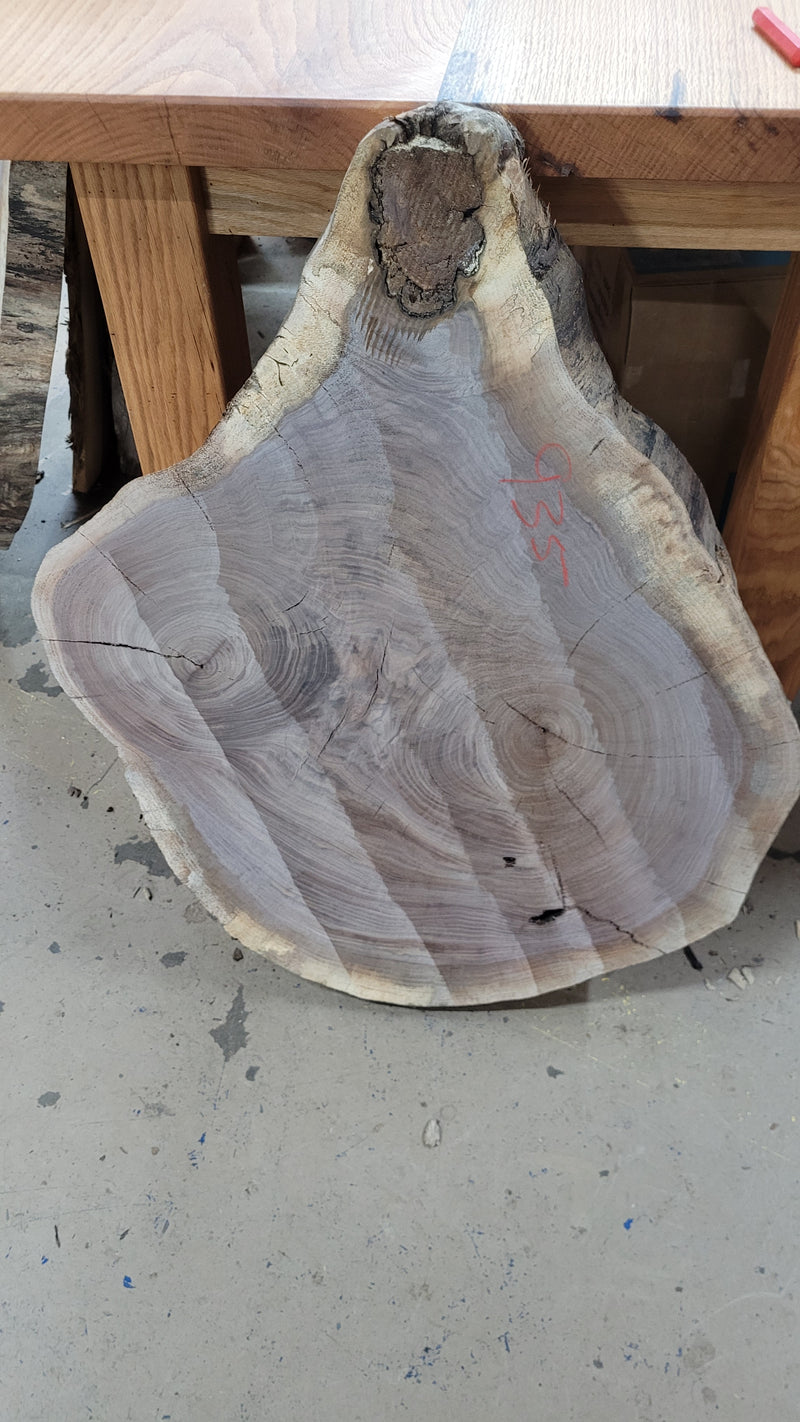 935 Walnut live edge slab