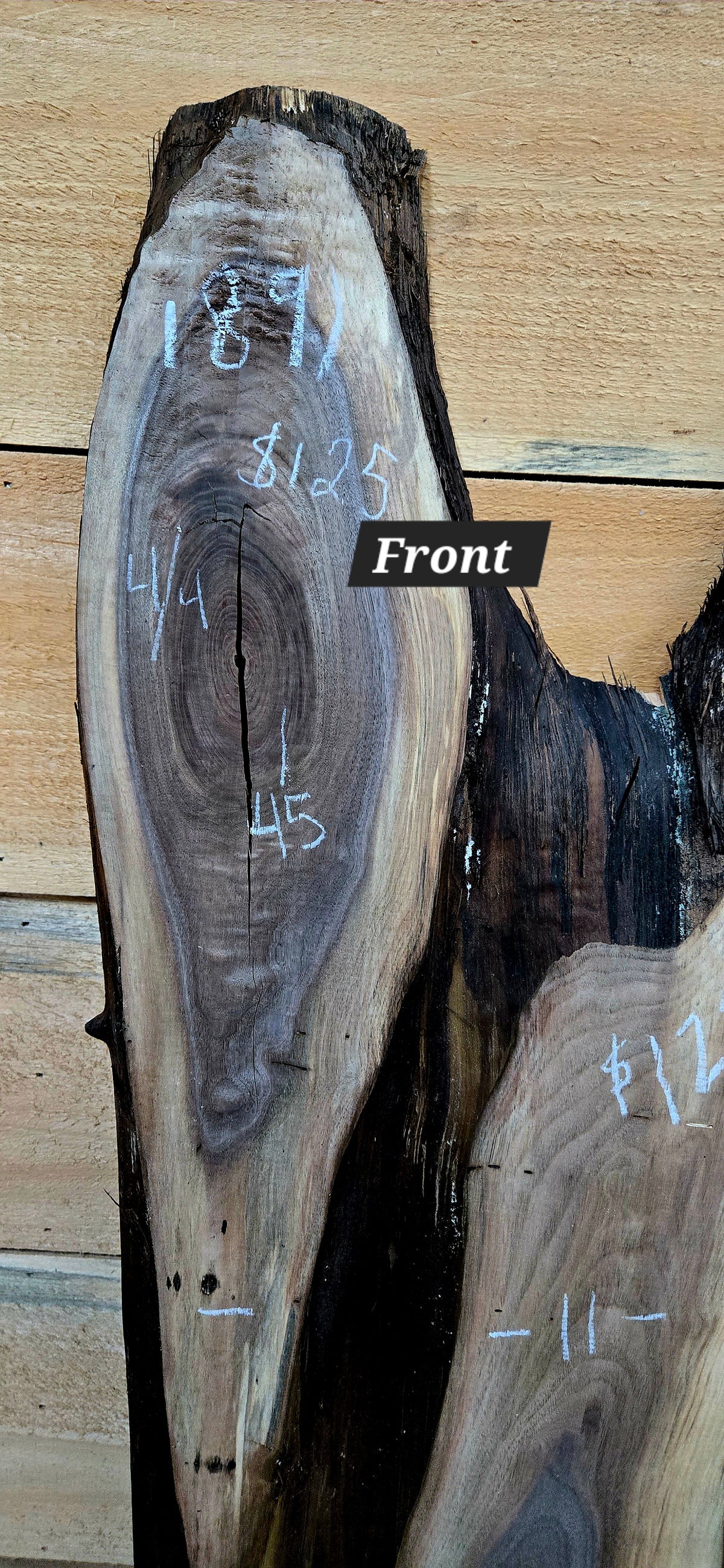 1891 Walnut 2-Piece DIY Wood Bundle, view 3
